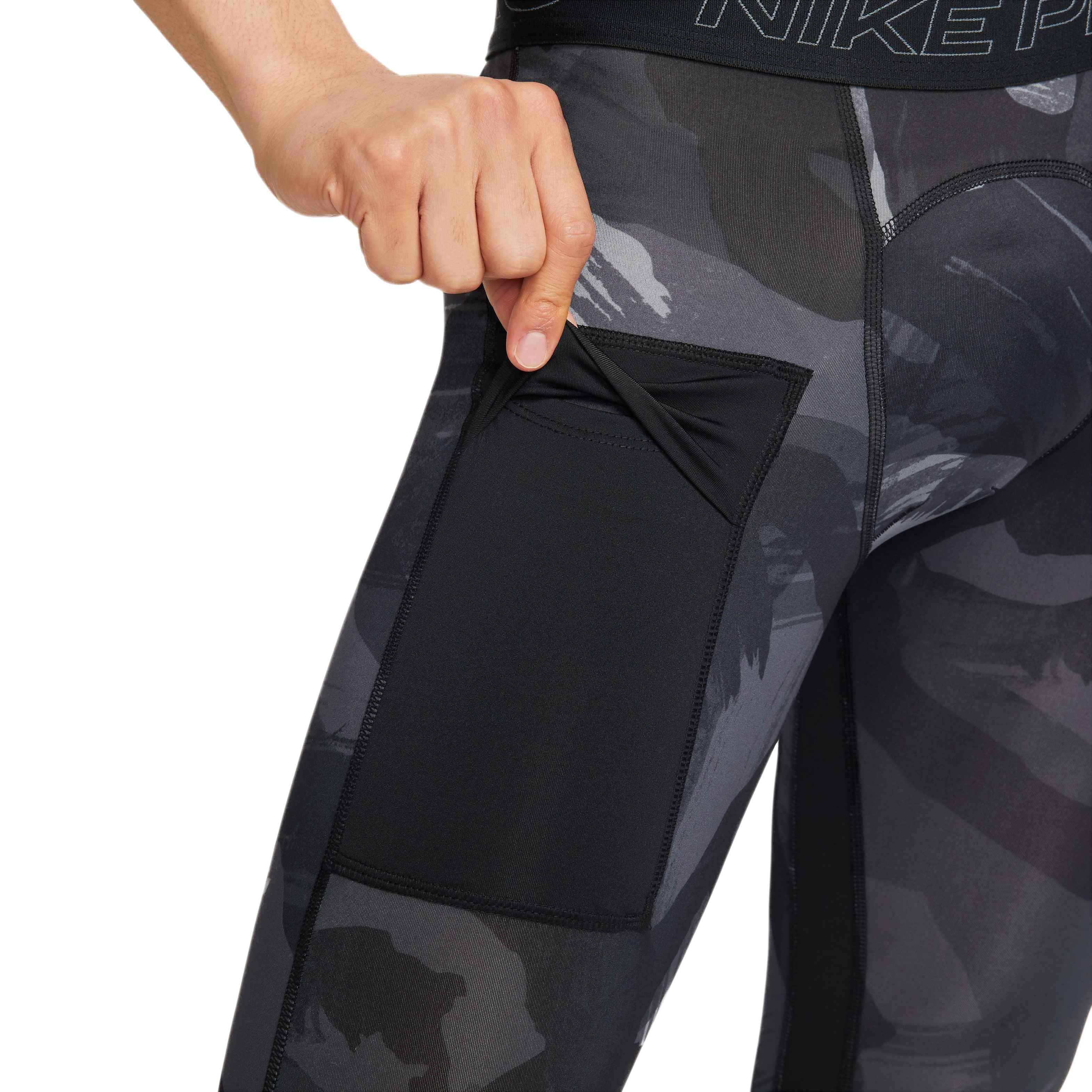 Nike camo hotsell tights men