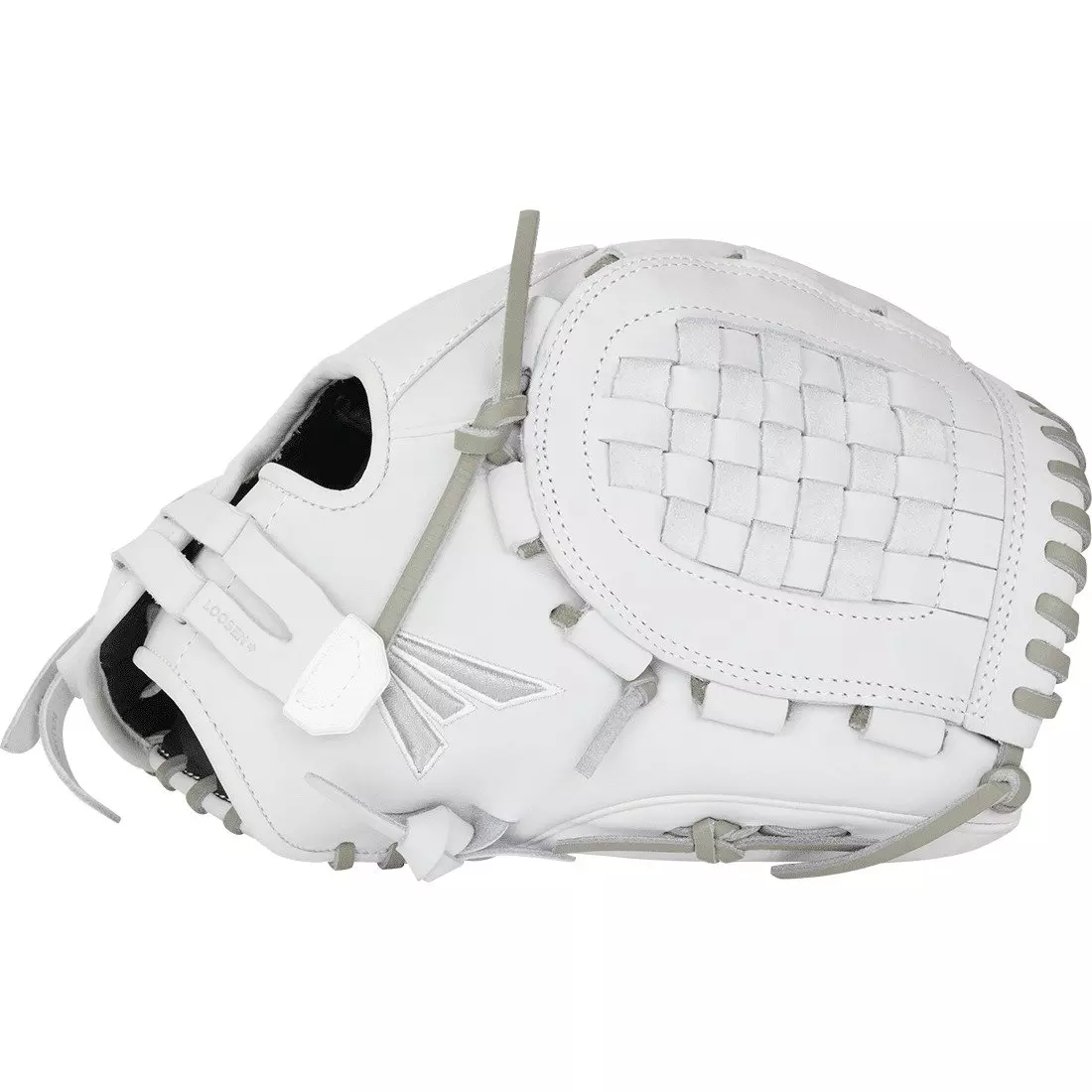 Easton 2024 Professional Collection 12.5" Infield/Outfield Softball Glove LHT - WHITE/GREY