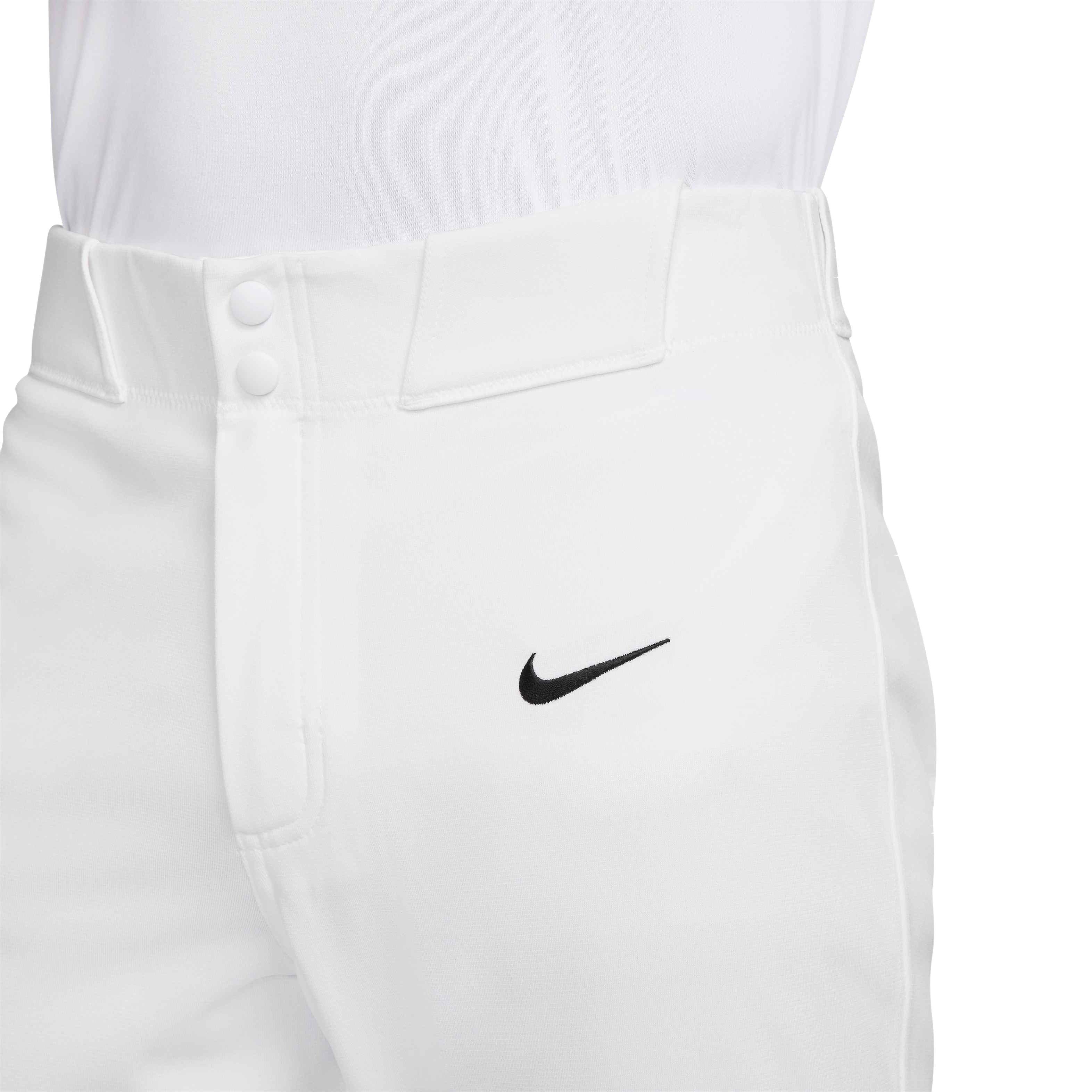 Nike Men's Vapor Select HO23 Baseball Pants - WHITE Thumbnail View 3