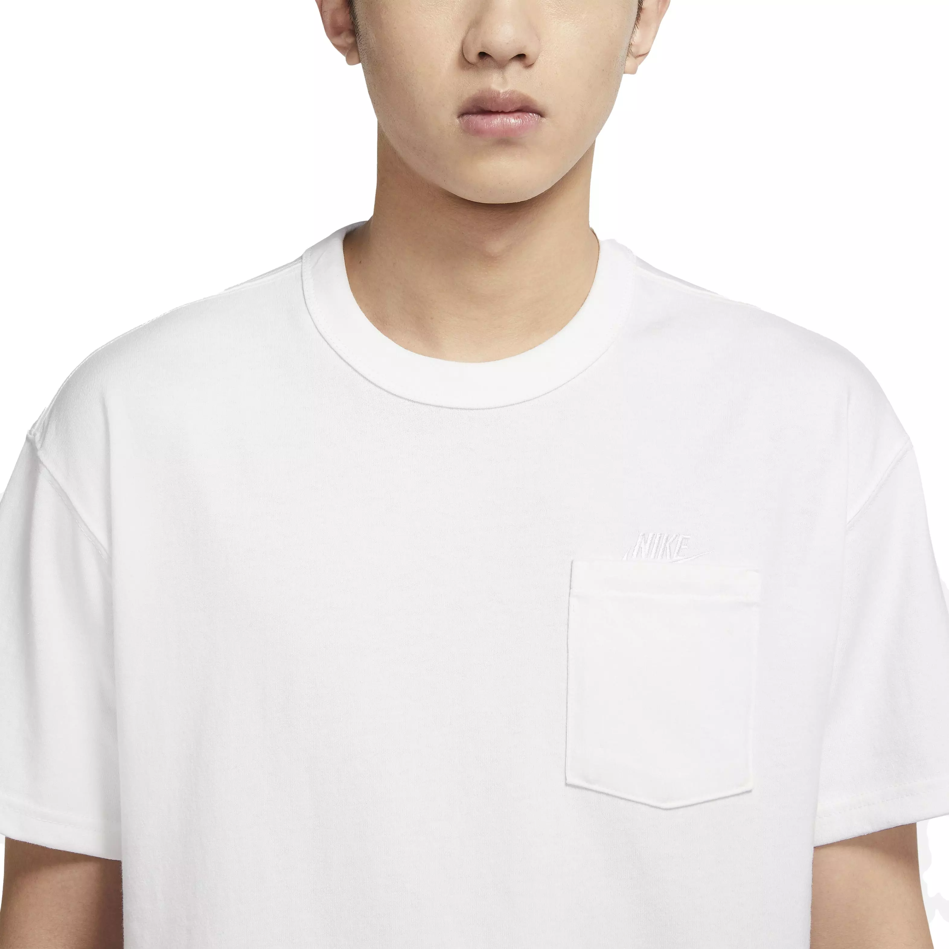 Nike Men's Nike Sportswear Premium Essentials Pocket Short Sleeve Tee - WHITE