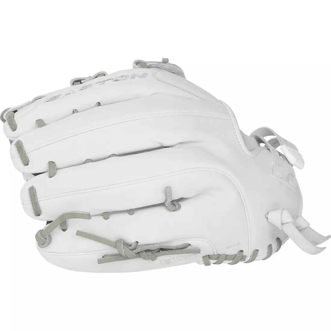 Easton 2024 Professional Collection 13" Outfield Softball Glove LHT - WHITE/GREY