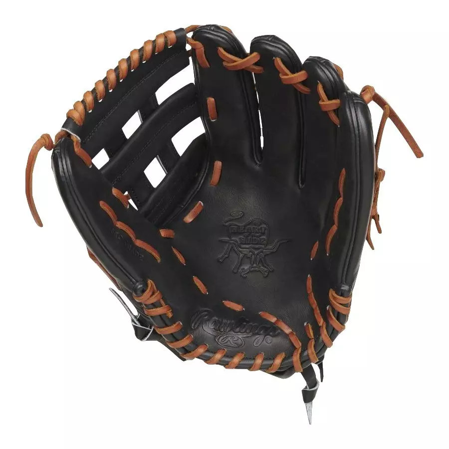 Rawlings Heart of the Hide 13" Slowpitch Softball Glove LHT - BLACK/RED