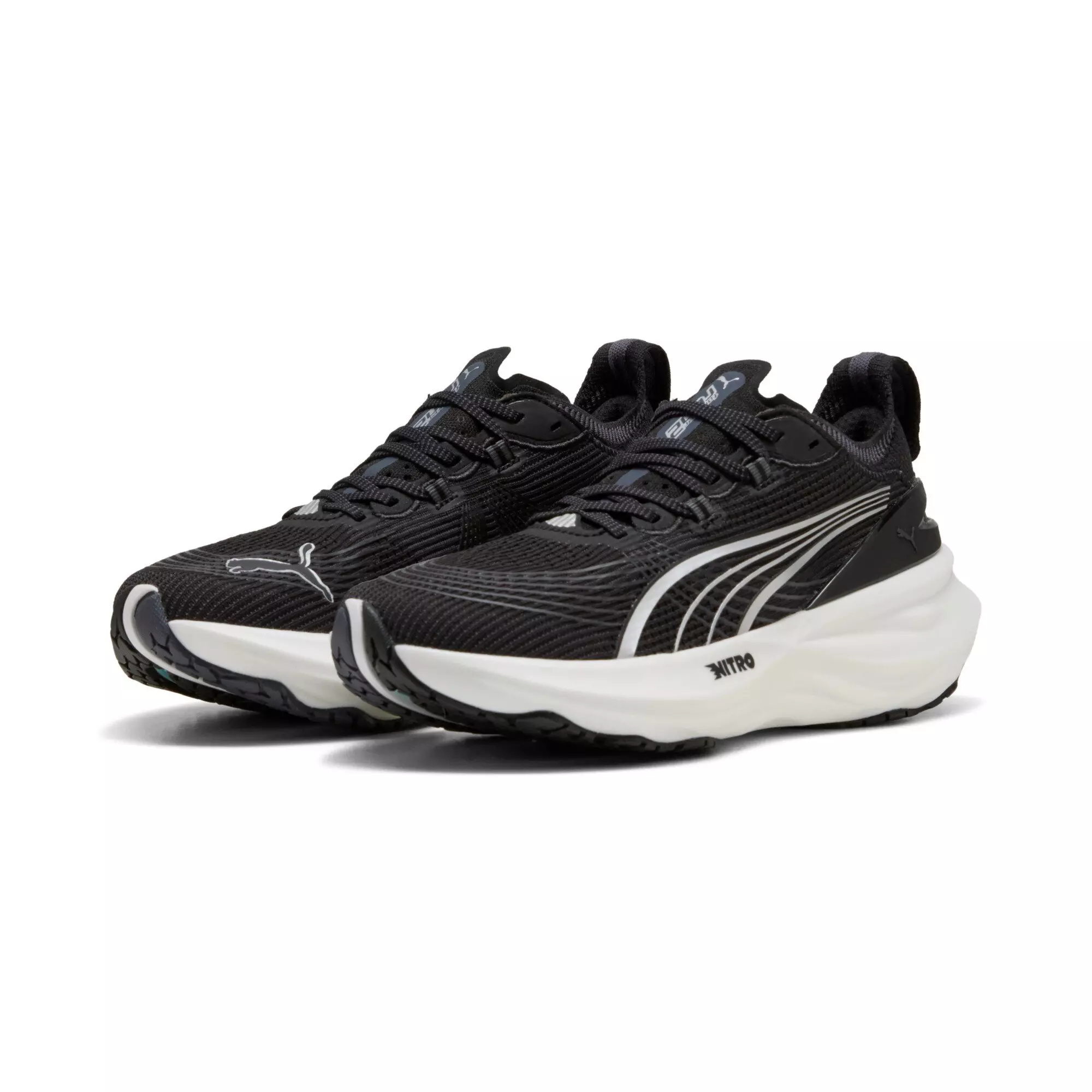 PUMA ForeverRun NITRO 2 "PUMA Black/PUMA White" Women's Running Shoe - BLACK/WHITE