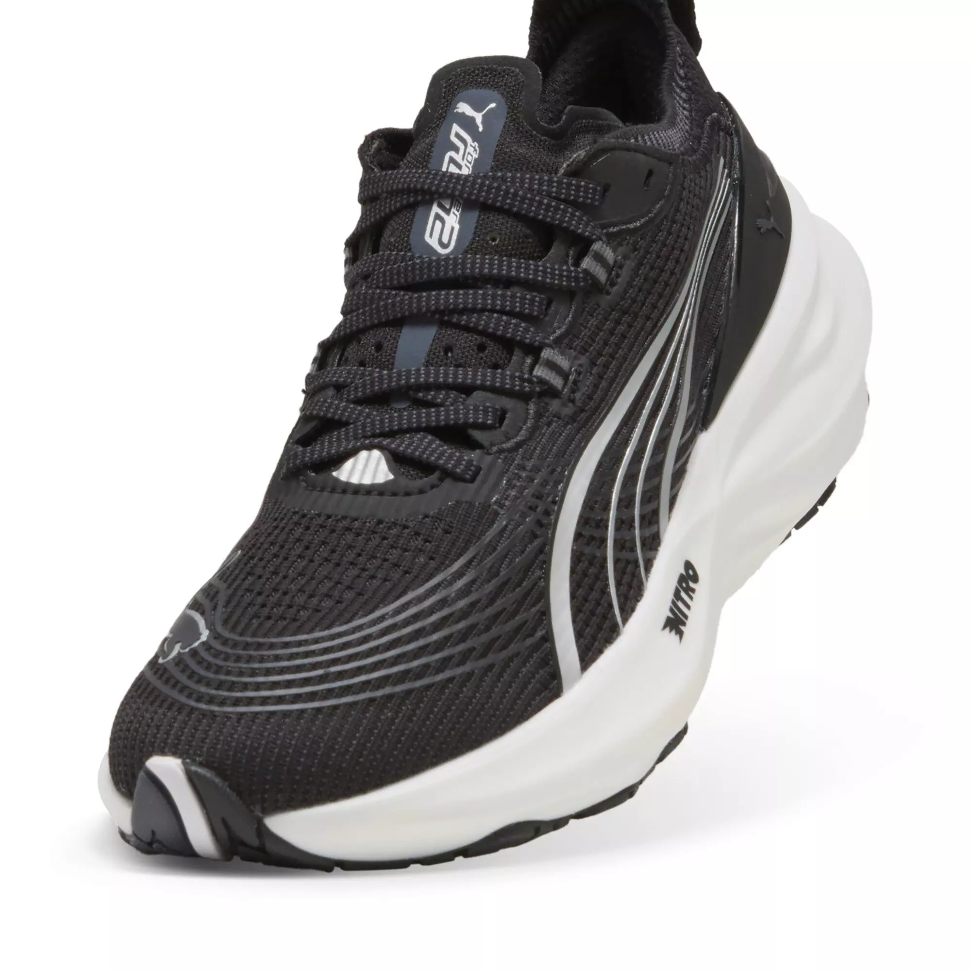PUMA ForeverRun NITRO 2 "PUMA Black/PUMA White" Women's Running Shoe - BLACK/WHITE
