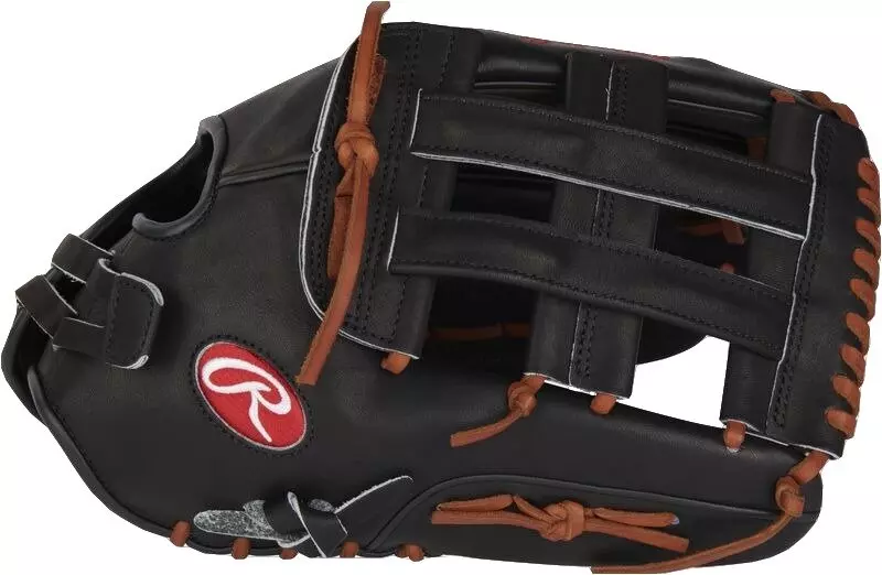 Rawlings Heart of the Hide 14" Slowpitch Softball Glove LHT - BLACK/RED