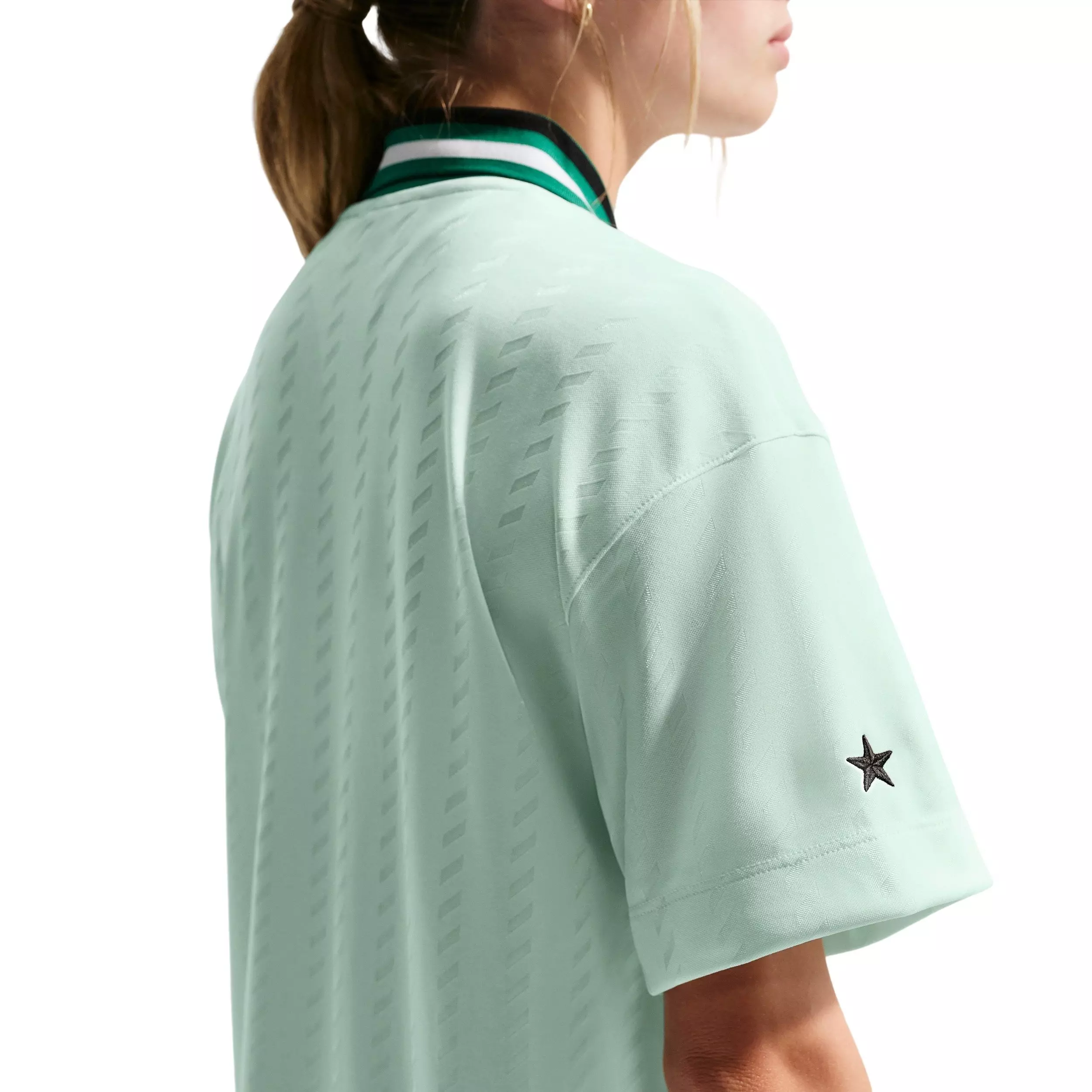 Nike Big Girls' Sportswear Short-Sleeve Jersey Dress - Barely Green - BARELY GREEN