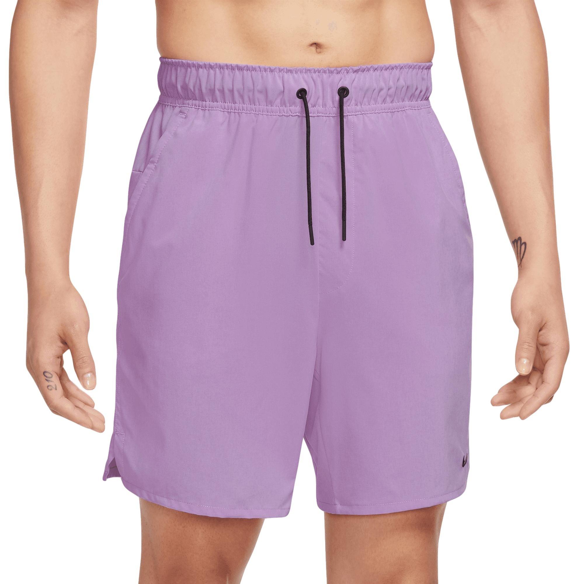 purple nike dri fit shorts