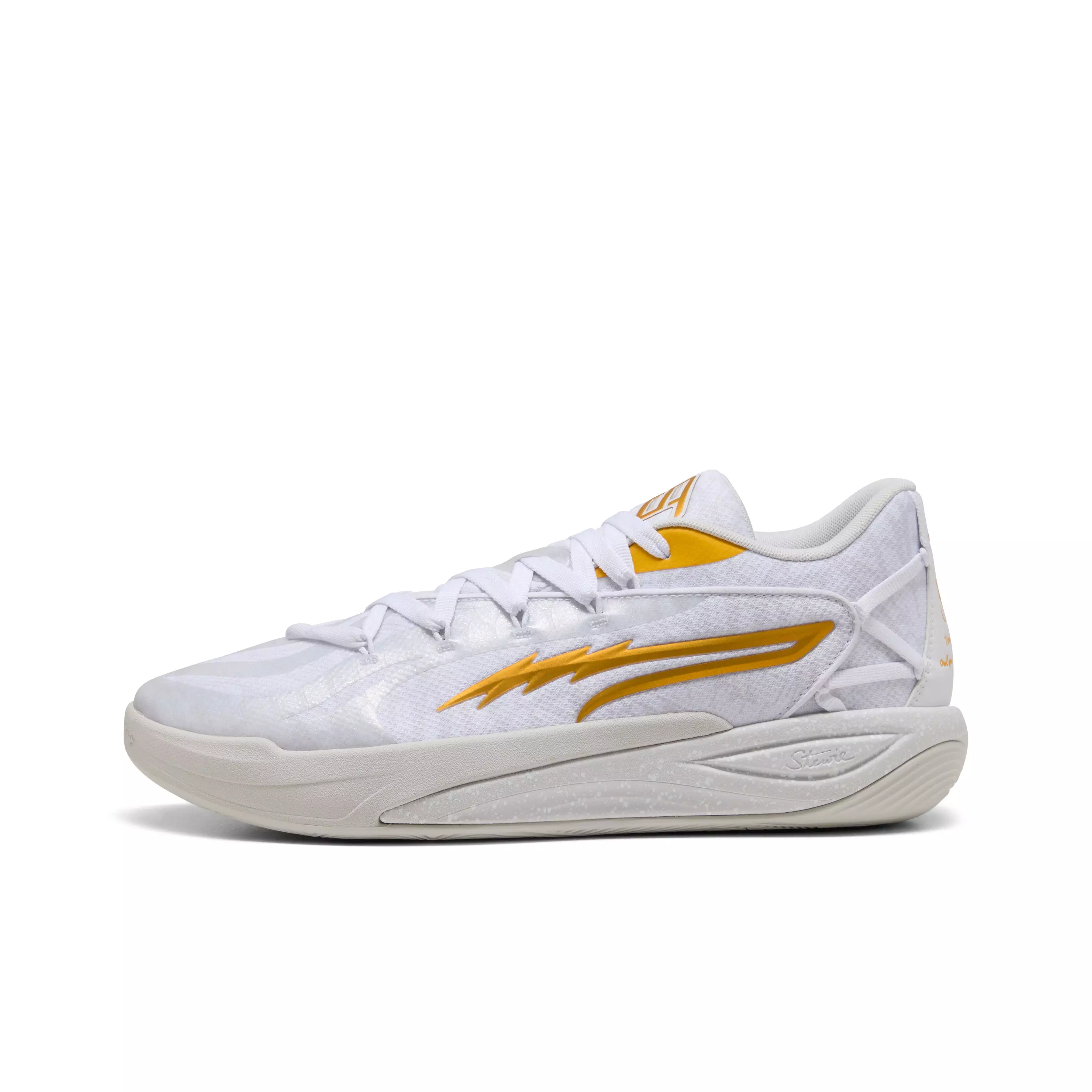 PUMA Stewie 4 Harry Potter "PUMA White/Green Terrain" Women's Basketball Shoe - WHITE/GREEN