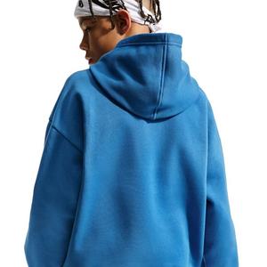 Nike Big Kids' Sportswear Oversized Fleece Basketball Hoodie - Blue