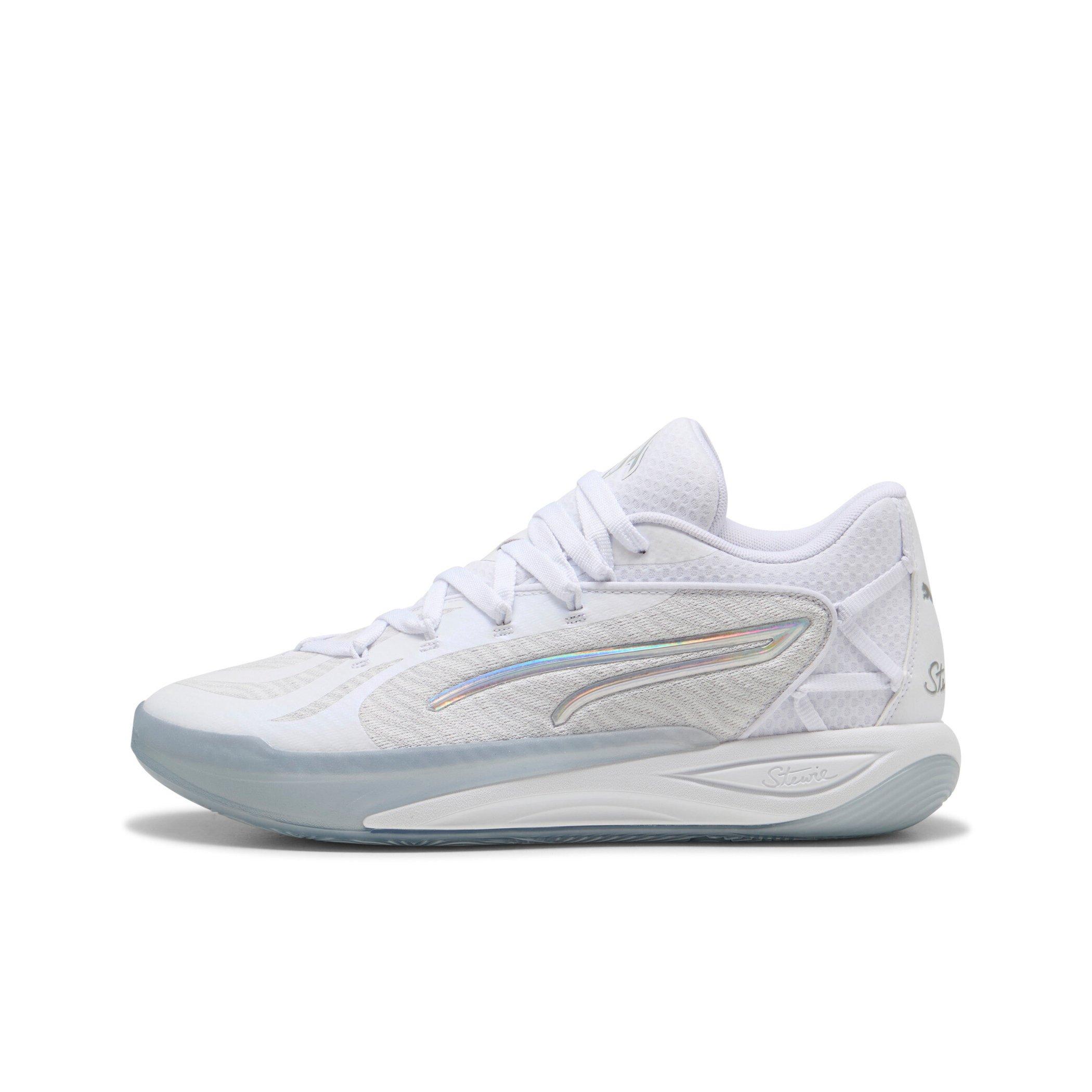 PUMA Stewie 4 "PUMA White" Women's Basketball Shoe - WHITE Thumbnail View 2