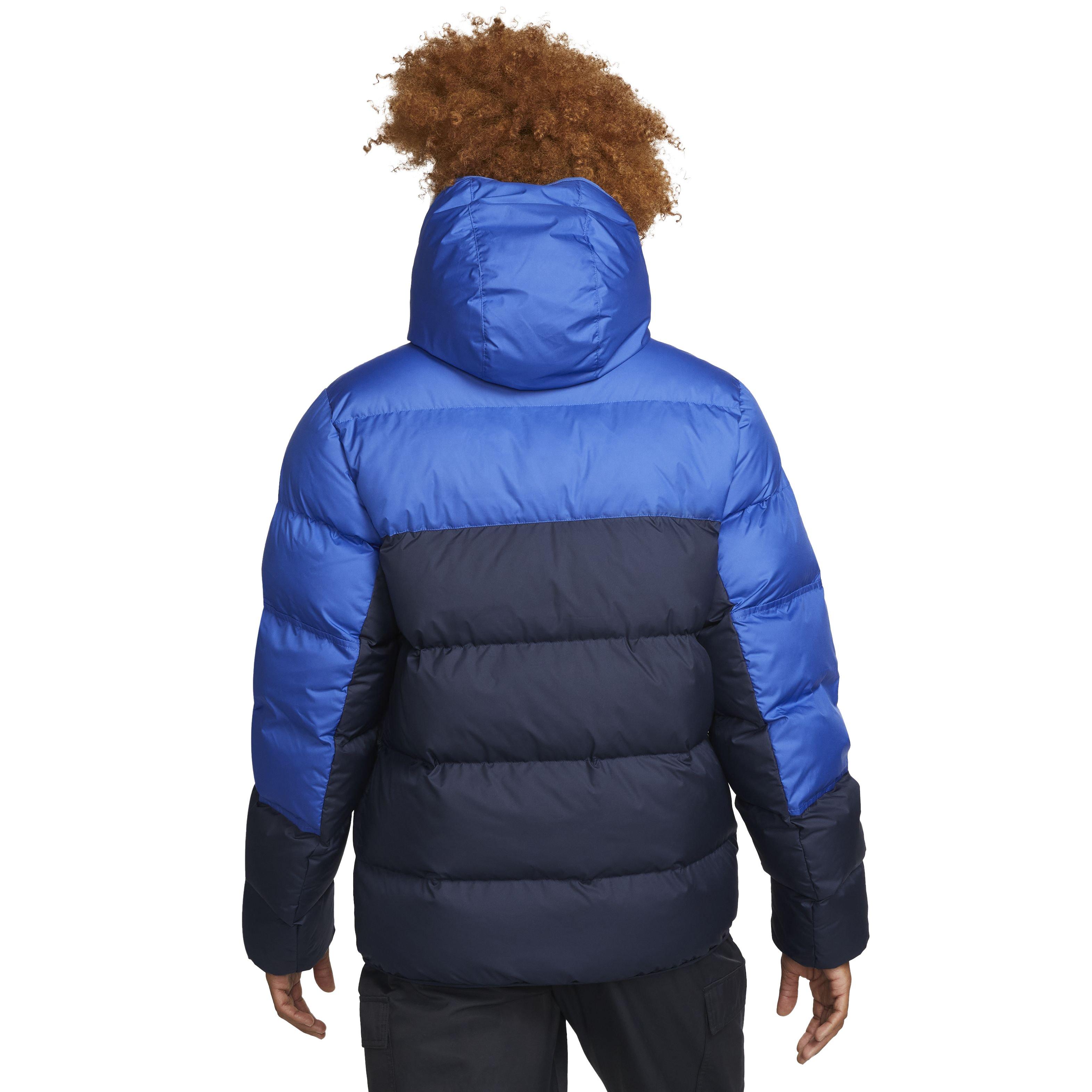 Nike Men's Windrunner Storm-FIT PRIMALOFT Hooded Jacket - BLUE Thumbnail View 2