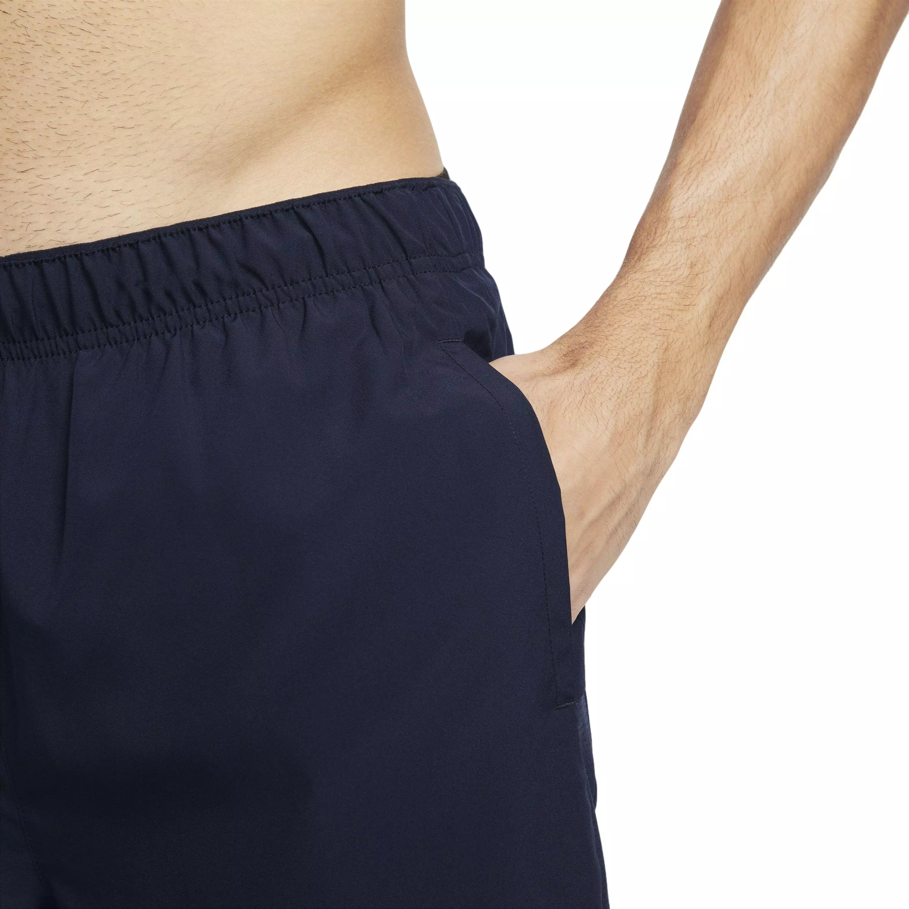Nike Men's Dri-FIT Challenger 7" 2-in-1 Running Shorts-Dk Blue