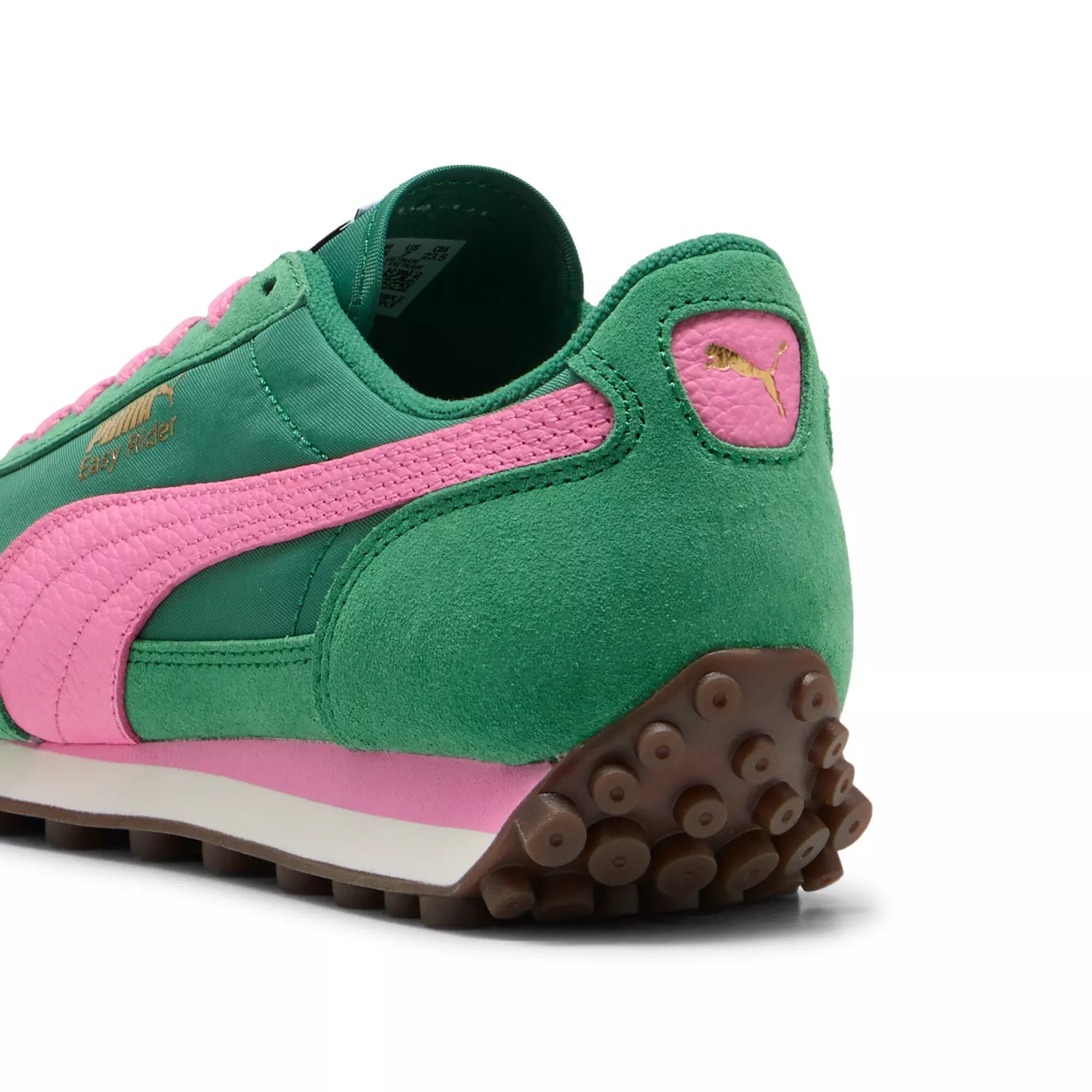 PUMA Easy Rider Vintage "Archive Green/Poised Pink" Women's Shoe - GREEN/PINK