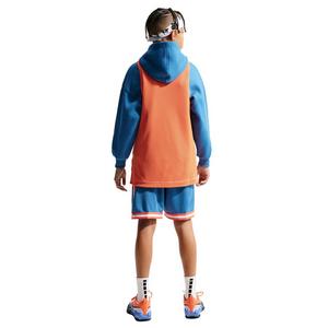 Nike Big Kids' DNA Dri-FIT Basketball Shorts - Blue/Orange