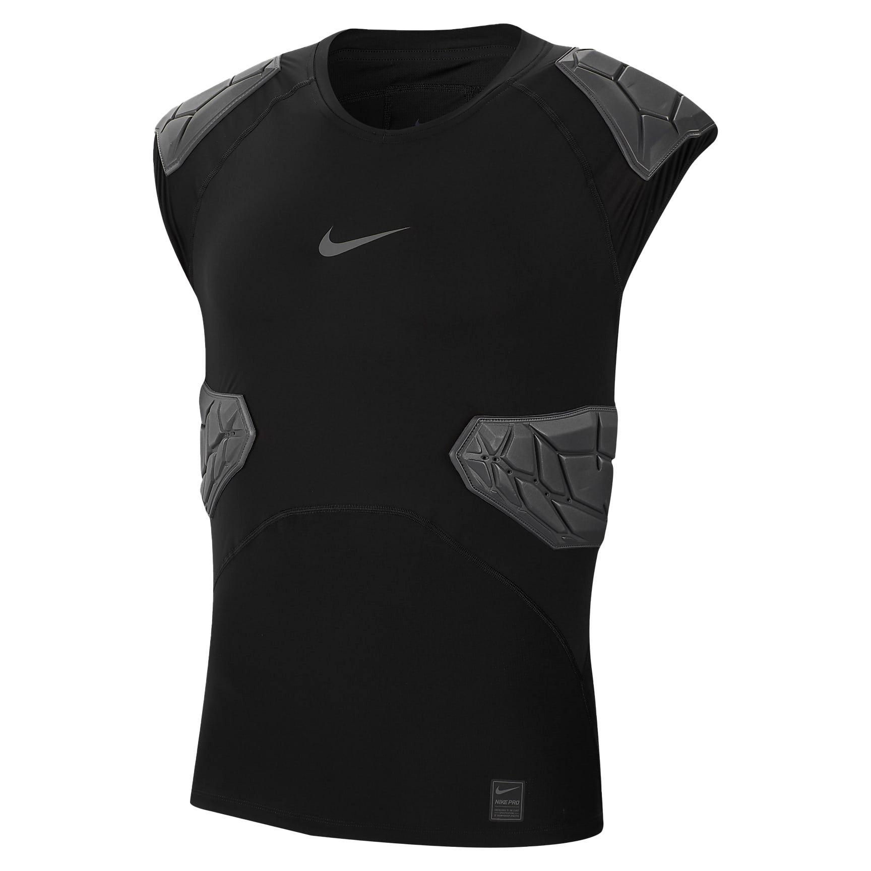 Nike Pro HyperStrong Men's 4-Pad Top - BLACK Thumbnail View 1