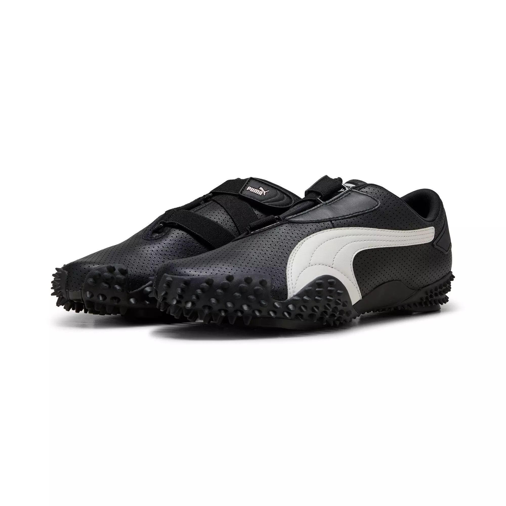 PUMA Mostro Perforated "PUMA Black/PUMA White" Women's Shoe - BLACK/WHITE