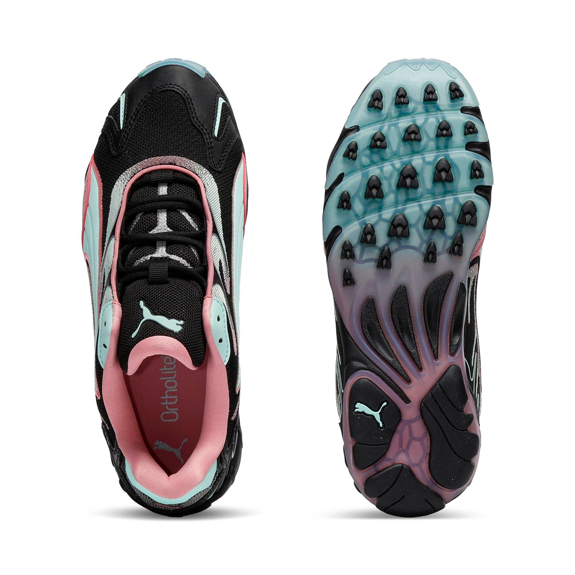 PUMA Inhale Speed Style "PUMA Black/Poised Pink" Women's Shoe - BLACK/PINK Thumbnail View 4
