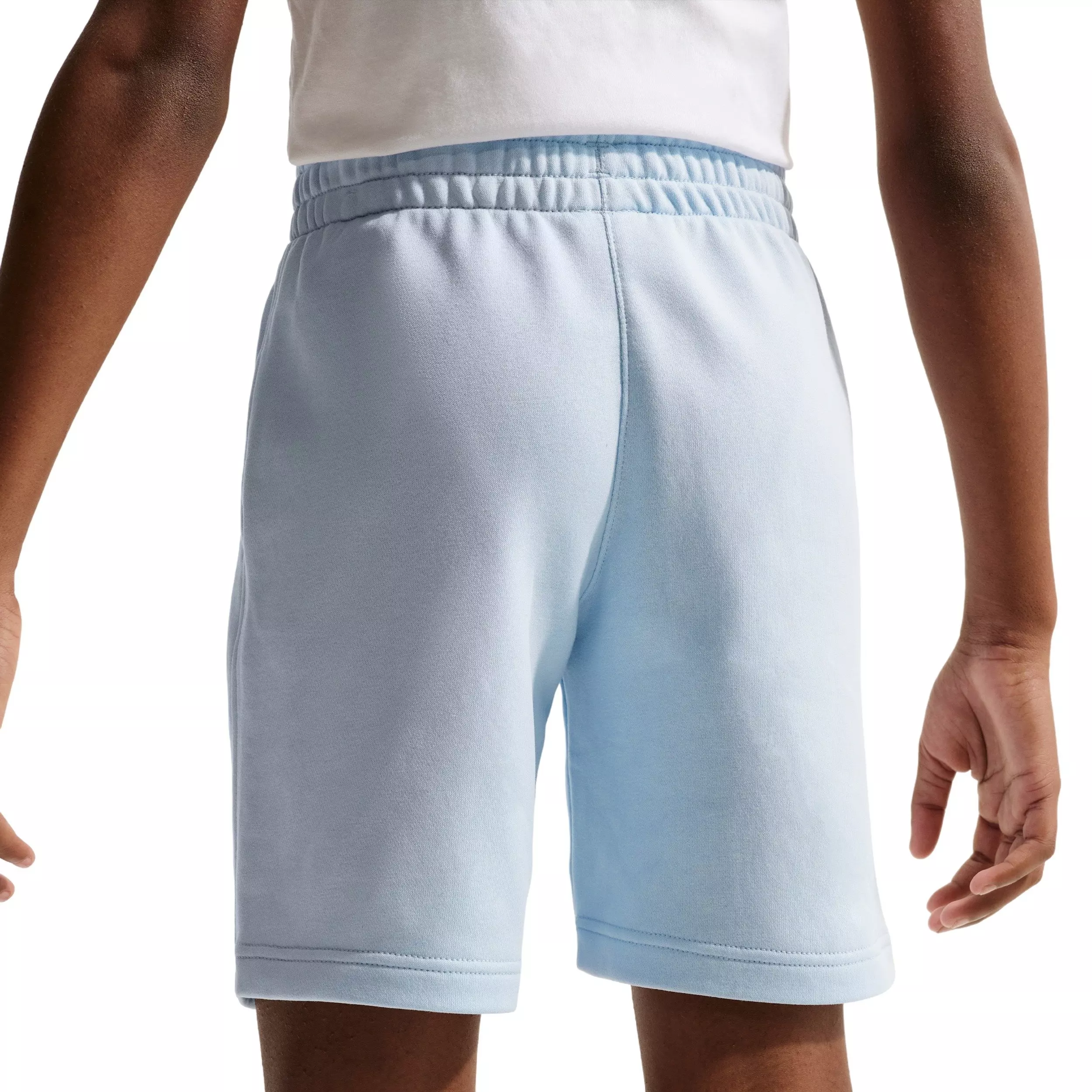 Nike Big Boys' Sportswear Club French Terry Shorts - Blue - BLUE