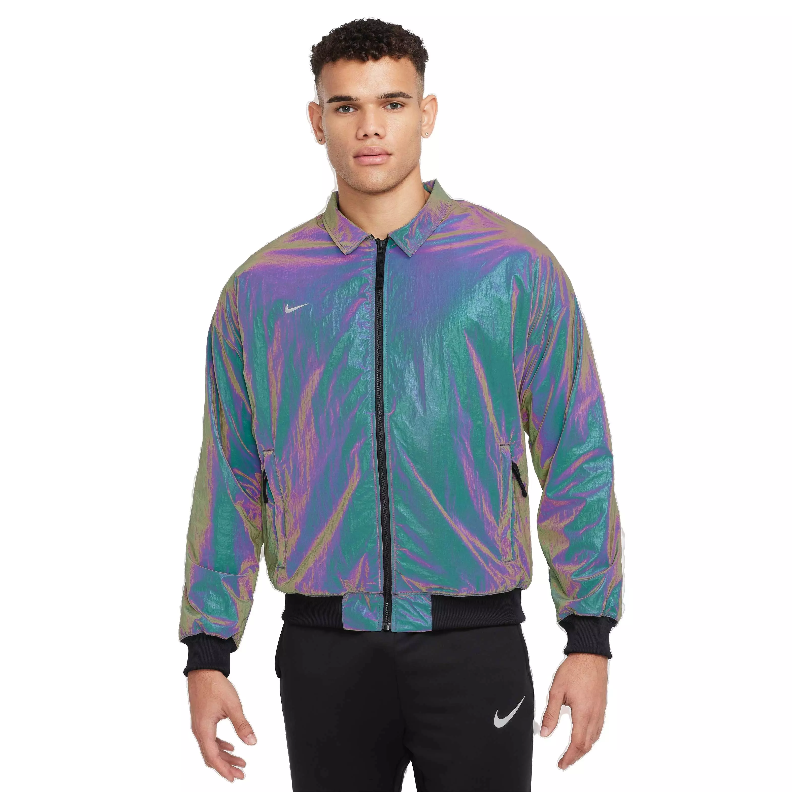 Nike Men's COF Therma-FIT Soccer Jacket - Black - BLACK