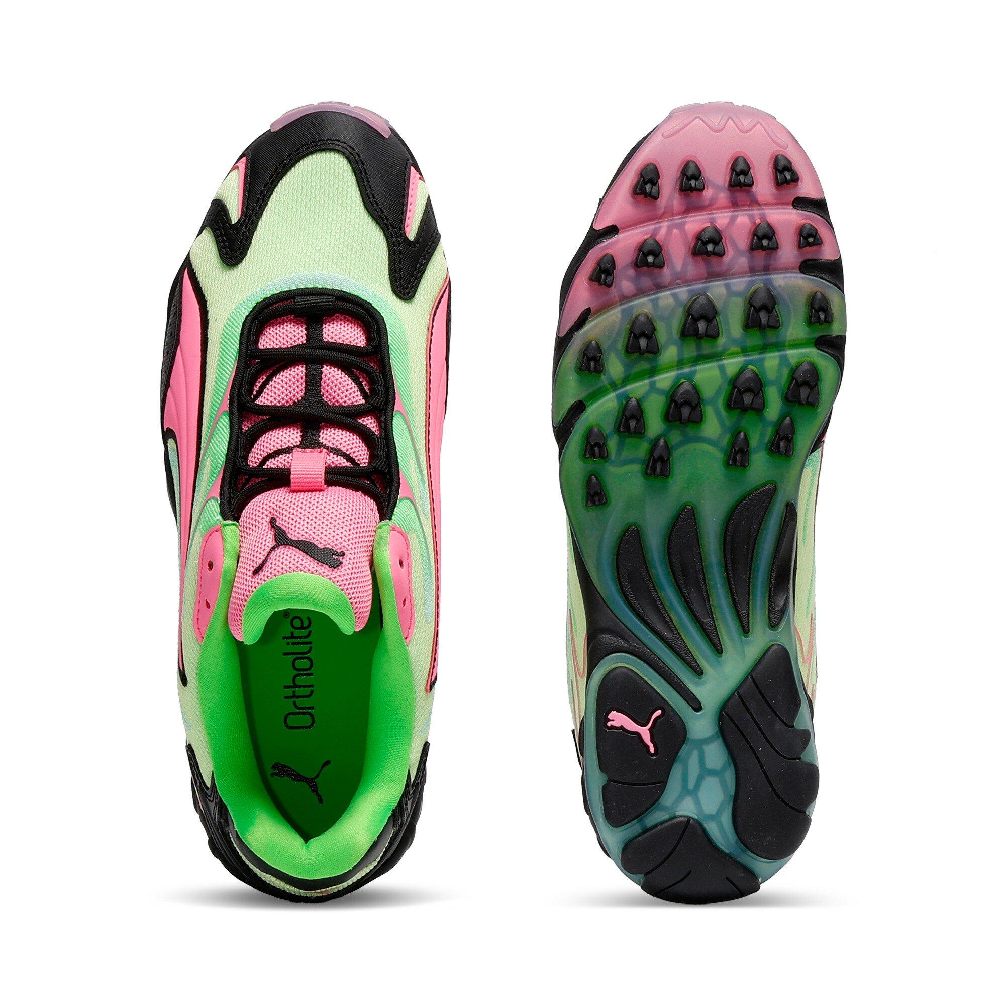 PUMA Inhale Speed Style "Fresh Yellow/Pitch Green" Women's Shoe - YELLOW/GREEN Thumbnail View 4