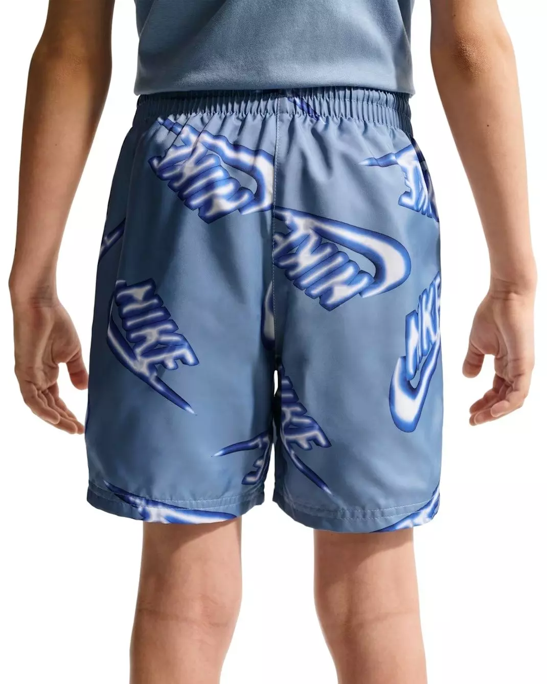 Nike Big Boys' Sportswear Club Woven 6" Shorts - Blue - BLUE