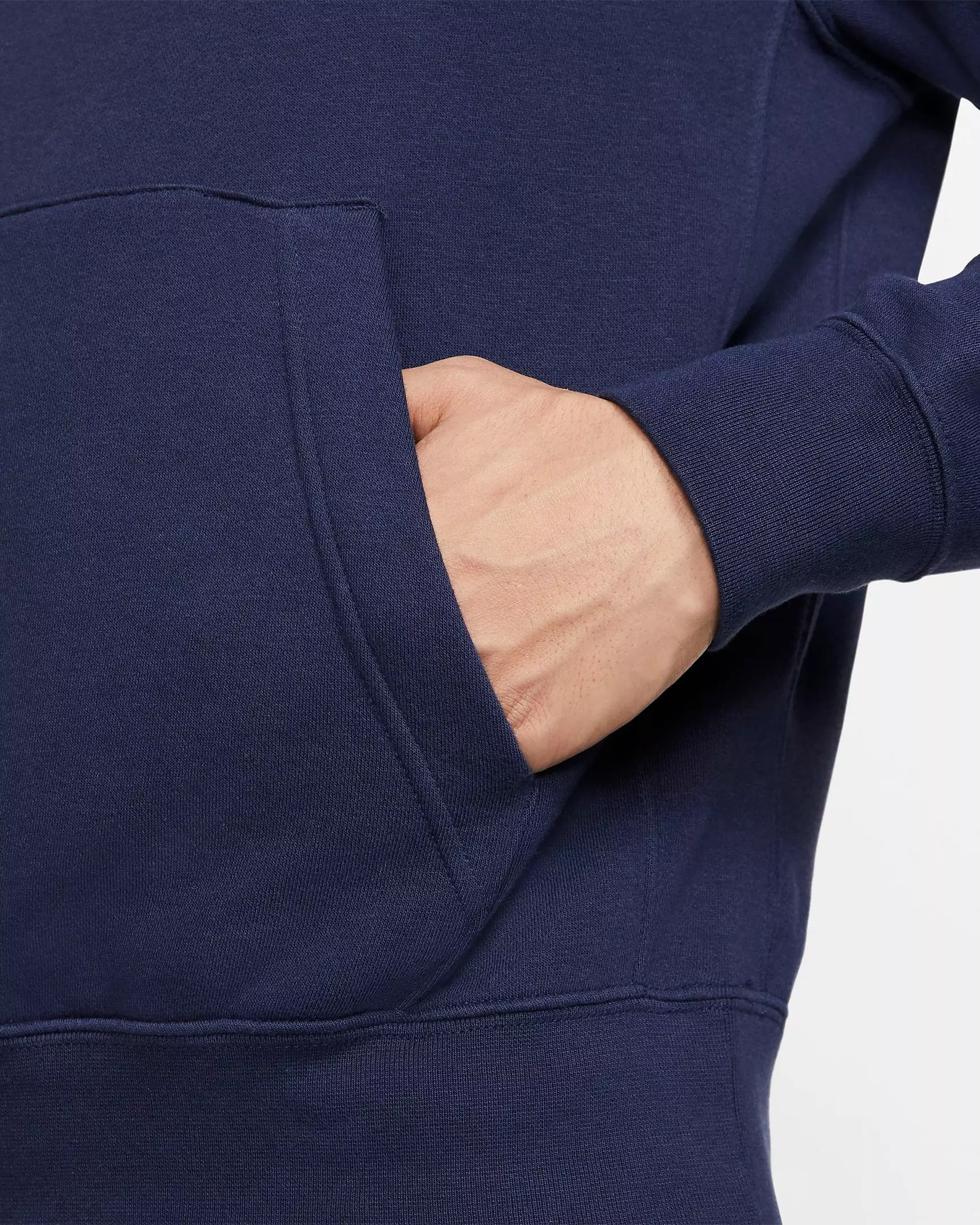 Nike Men's Sportswear Club Fleece Graphic Pullover Hoodie - BLUE