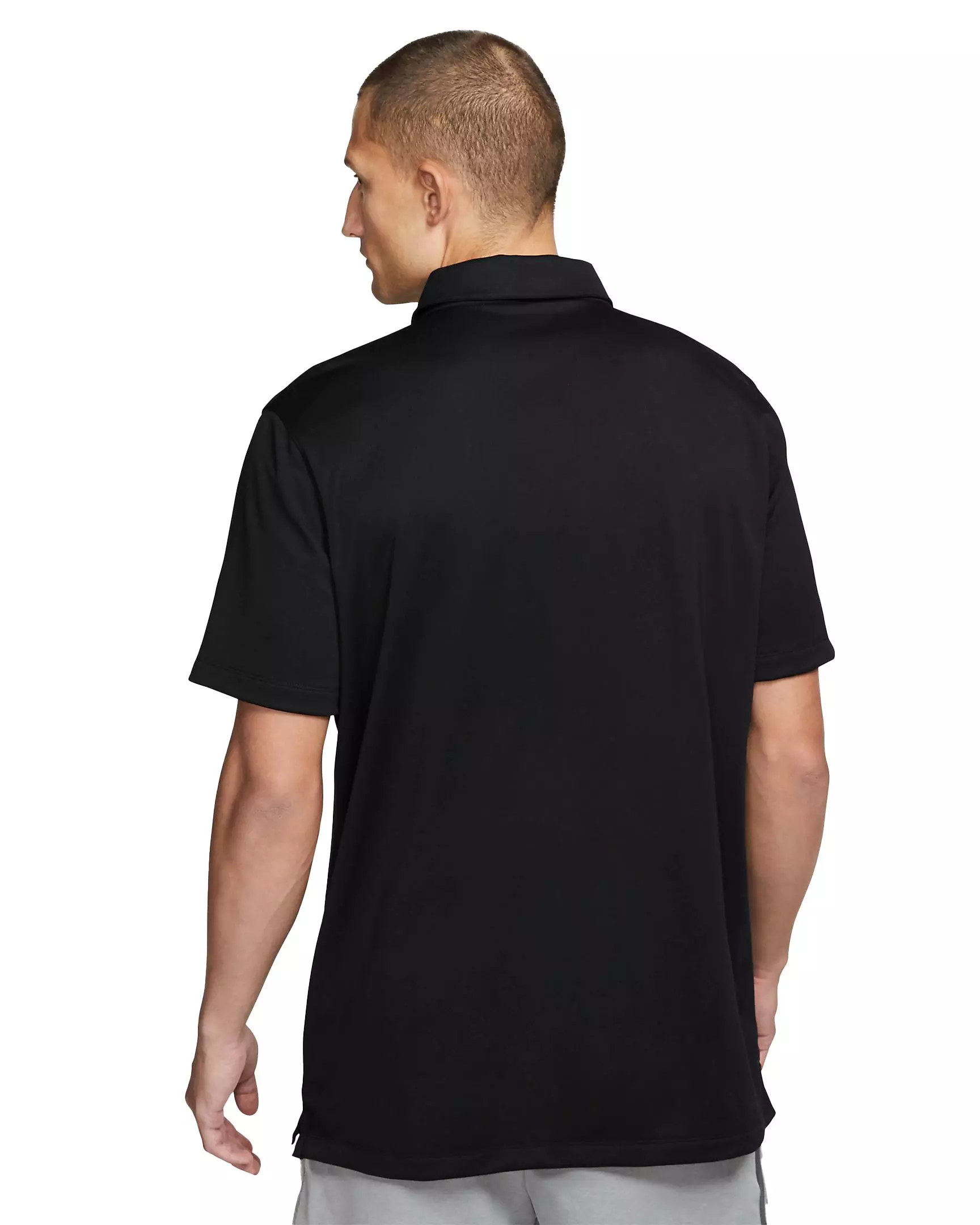Nike Men's Football Polo - BLACK