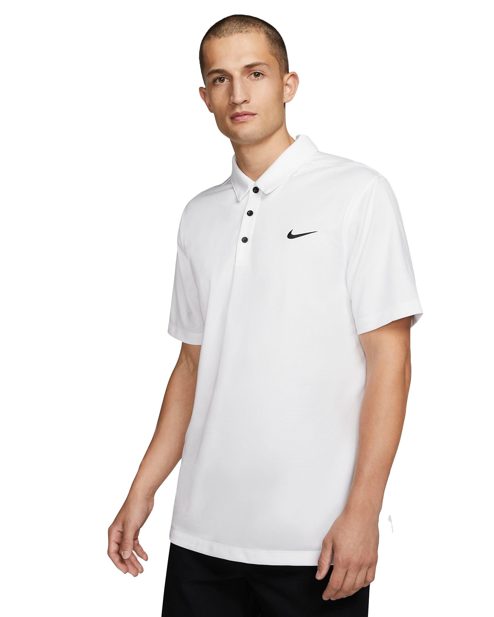 Nike Men's Football Polo - WHITE Thumbnail View 1
