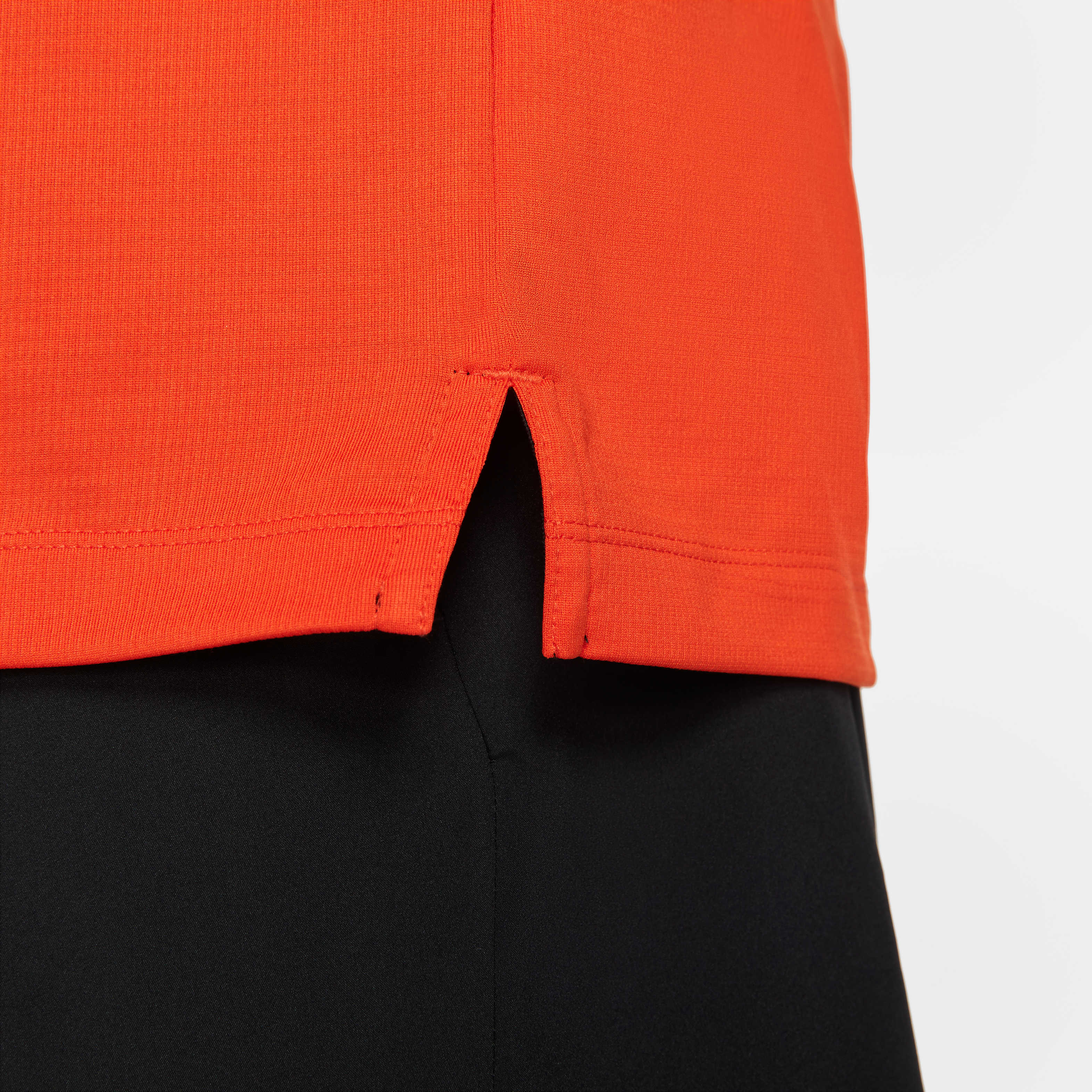 Nike Men's Football Polo - ORANGE Thumbnail View 1