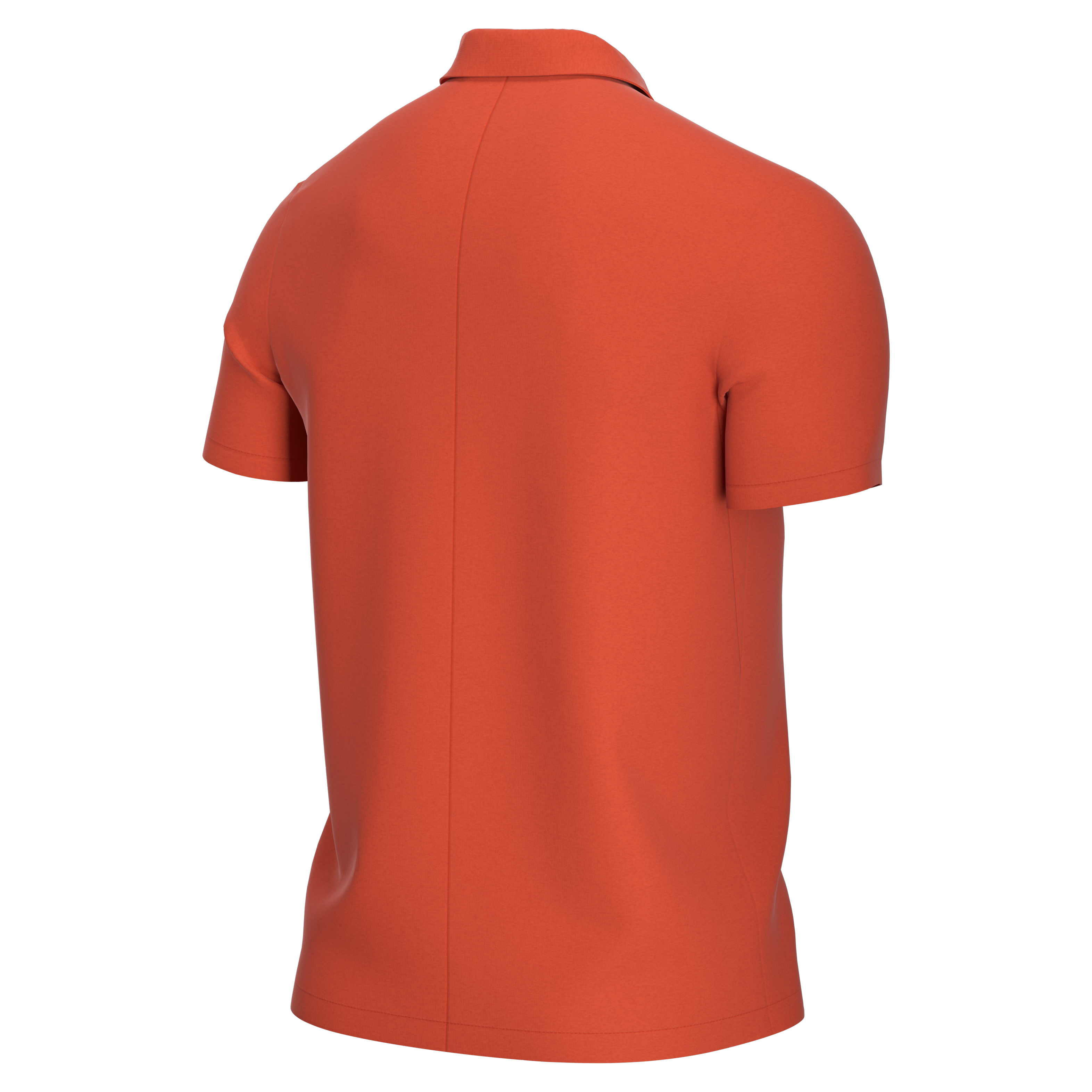 Nike Men's Football Polo - ORANGE Thumbnail View 4
