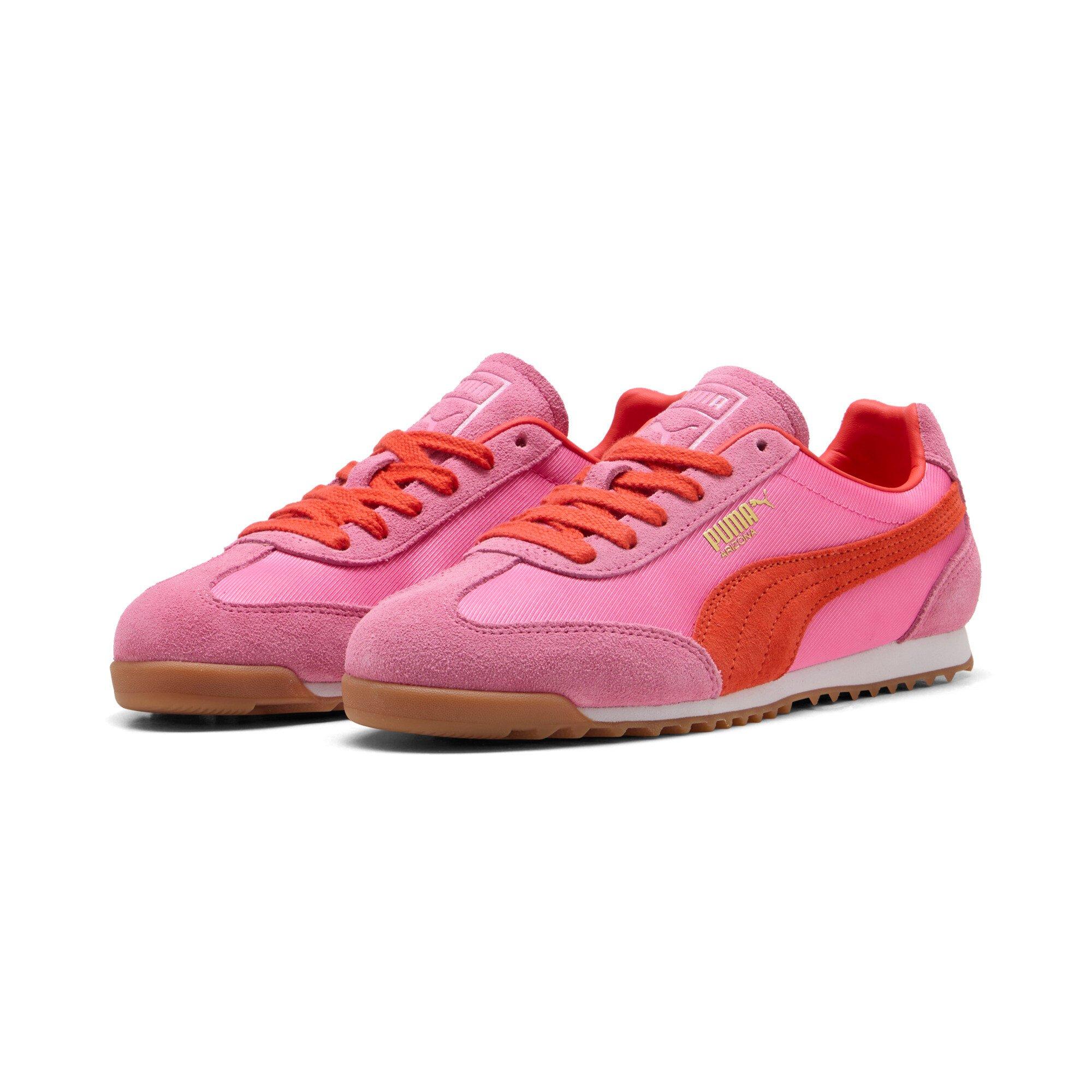 PUMA Arizona Enrgy "Posie Pink/Fierce Red/PUMA White" Women's Shoe - PINK/RED/WHITE Thumbnail View 3