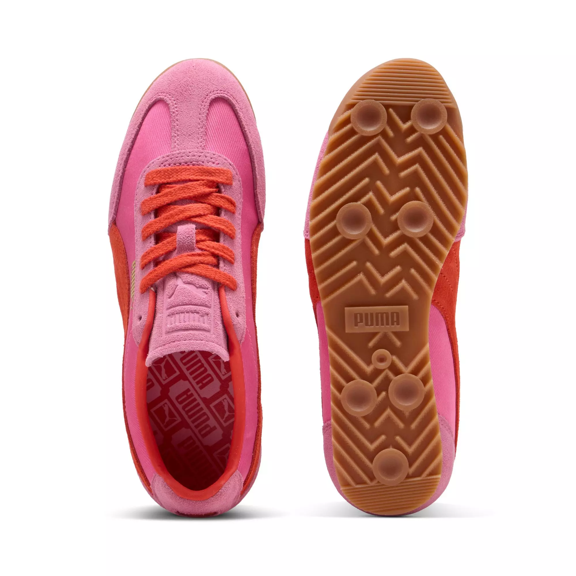 PUMA Arizona Enrgy "Posie Pink/Fierce Red/PUMA White" Women's Shoe - PINK/RED/WHITE