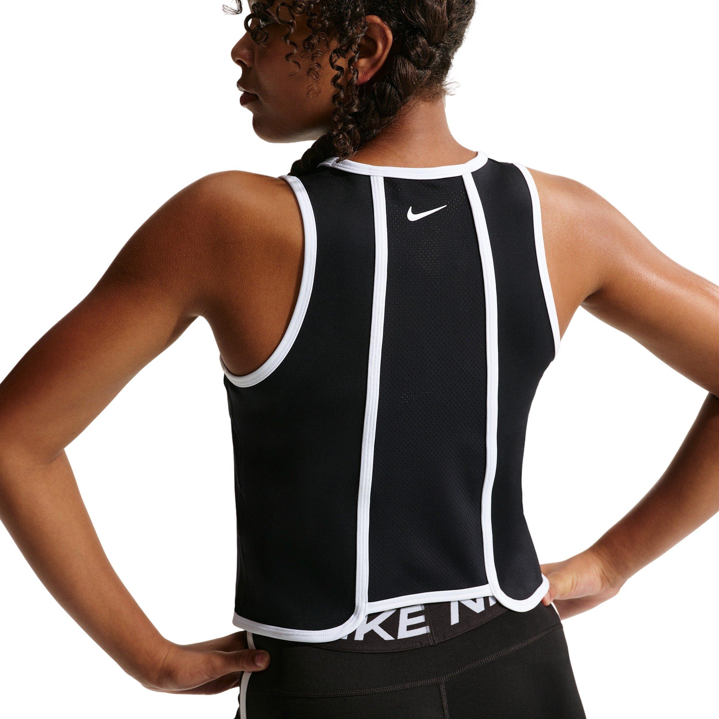 Nike Pro Dri-FIT Big Girls' Black Tank Top