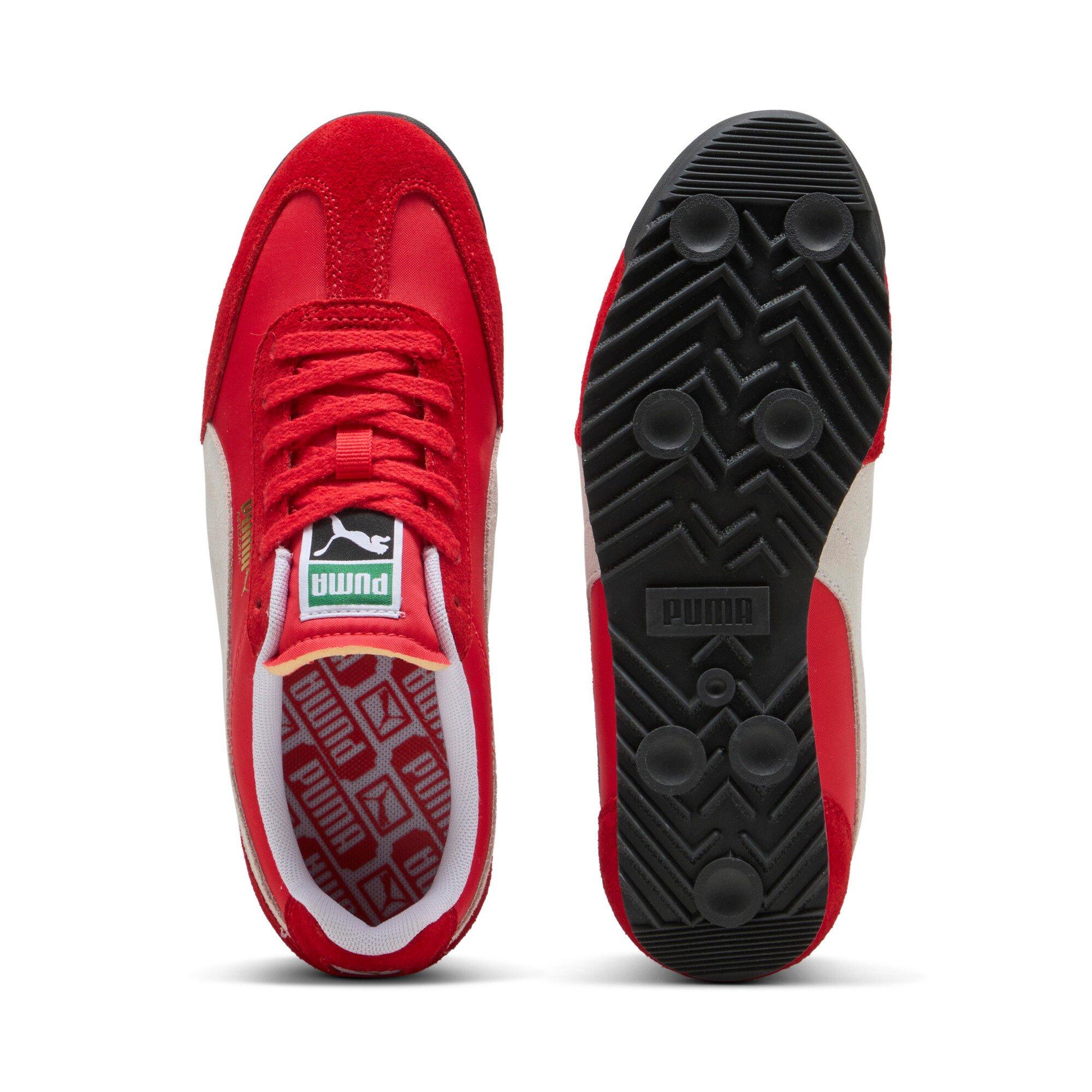 PUMA Arizona Nylon "For All Time Red/PUMA White/PUMA Gold" Women's Shoe - RED/WHITE/GOLD Thumbnail View 4