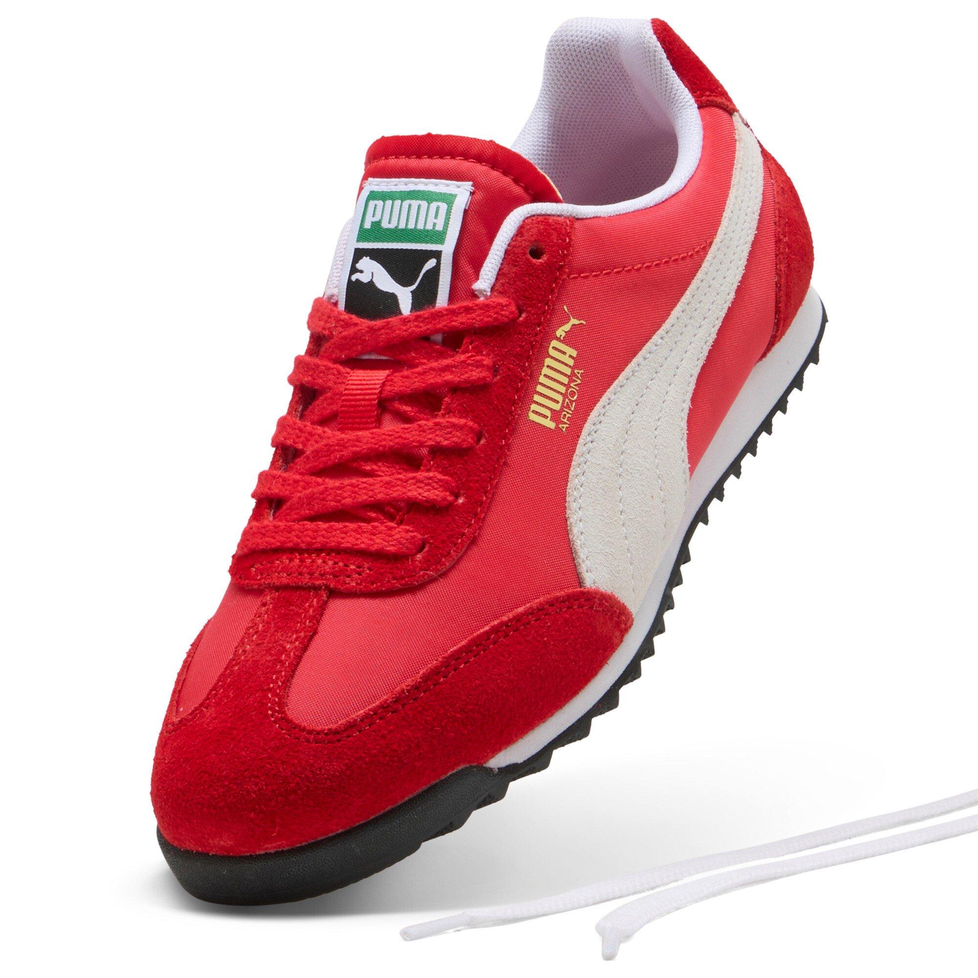 PUMA Arizona Nylon "For All Time Red/PUMA White/PUMA Gold" Women's Shoe - RED/WHITE/GOLD Thumbnail View 5