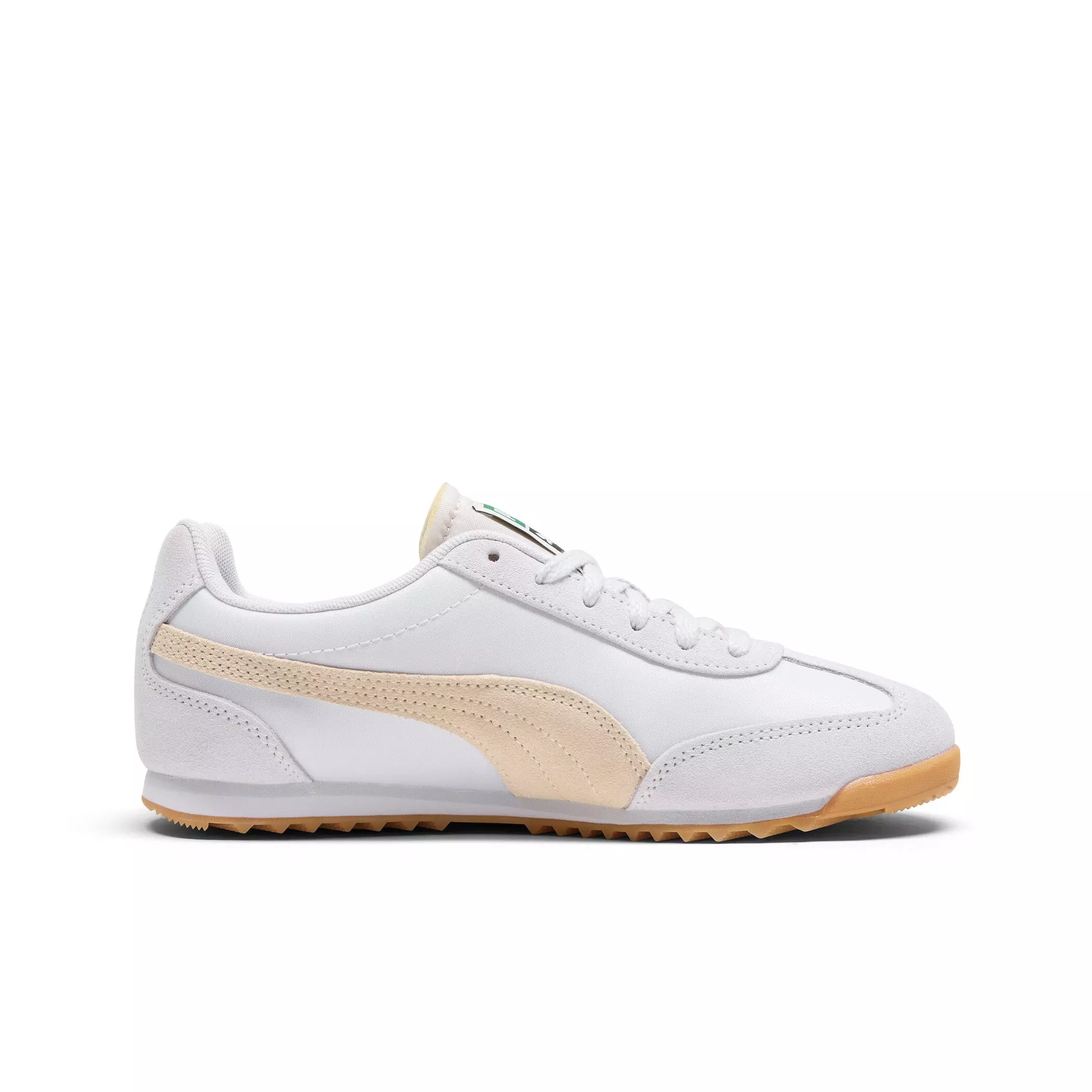 PUMA Arizona Nylon "Silver Mist/Canvas/PUMA Gold" Women's Shoe - SILVER/CANVAS/GOLD