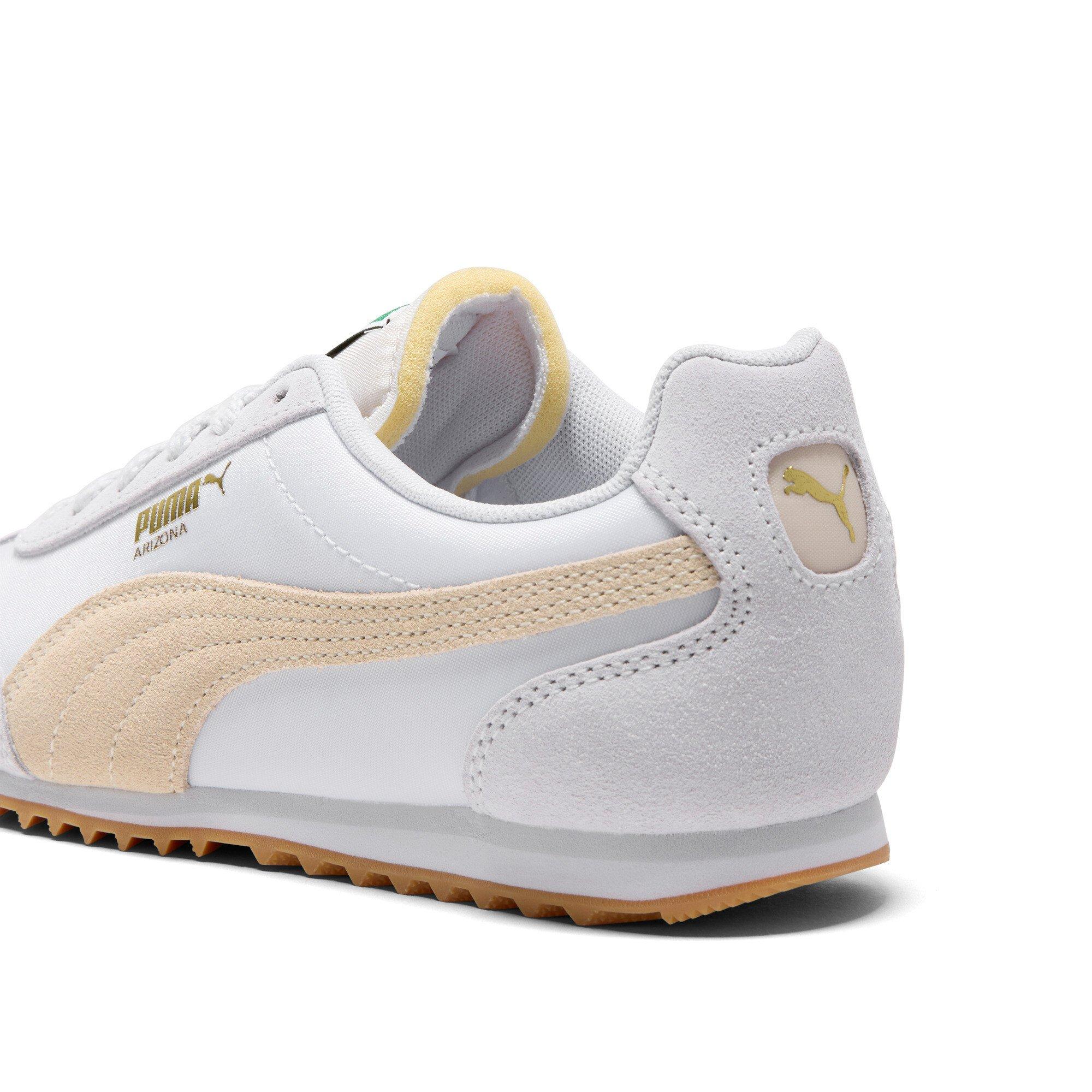 PUMA Arizona Nylon "Silver Mist/Canvas/PUMA Gold" Women's Shoe - SILVER/CANVAS/GOLD Thumbnail View 6