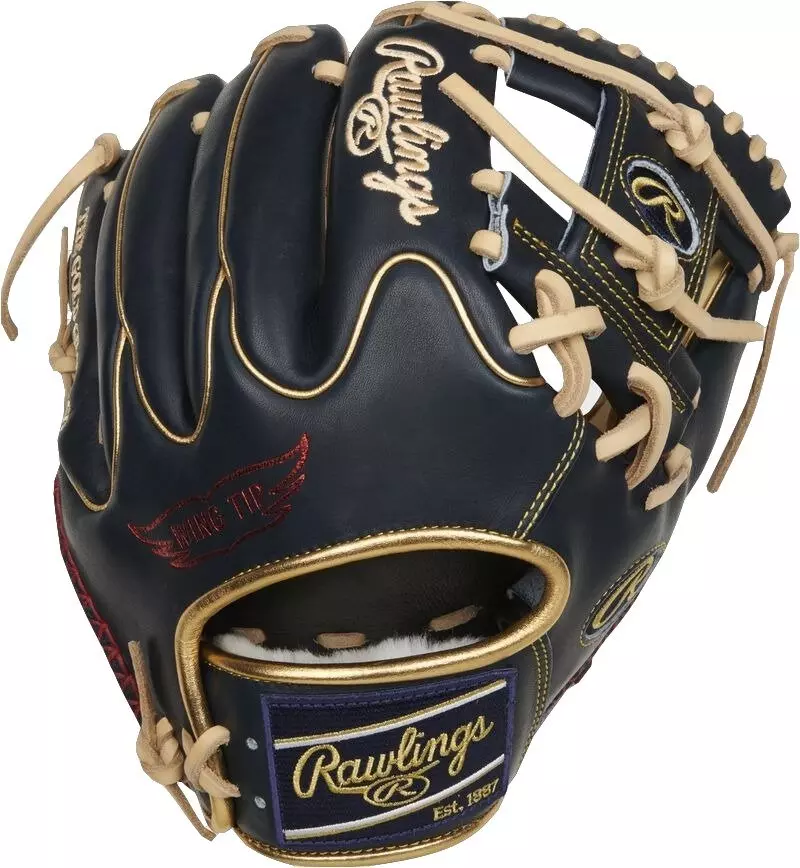 Rawlings Pro Preferred 11.75" Infield Baseball Glove RHT - KHAKI/BLACK
