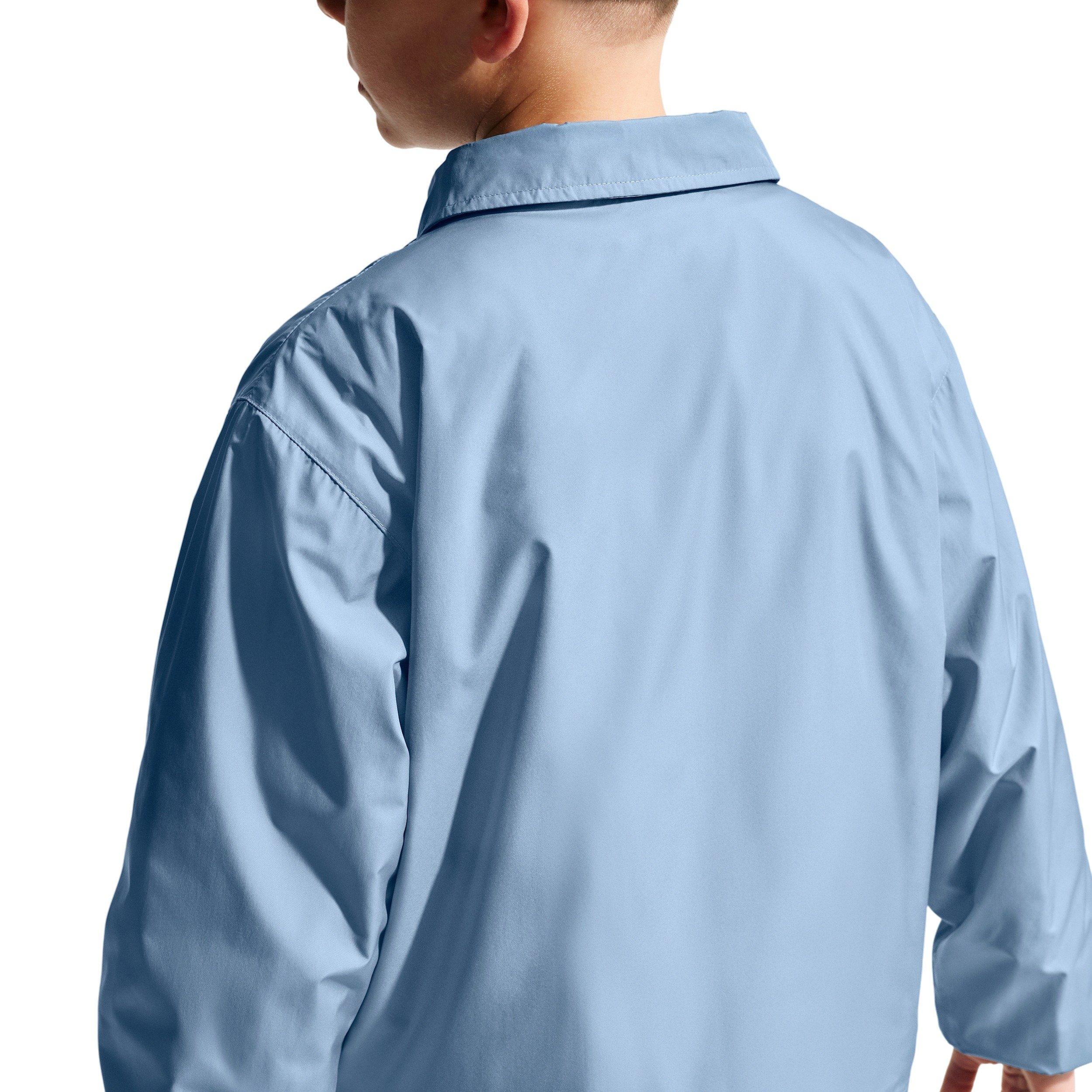 Nike Sportswear Club Repel Big Boys' Blue Coaches' Jacket