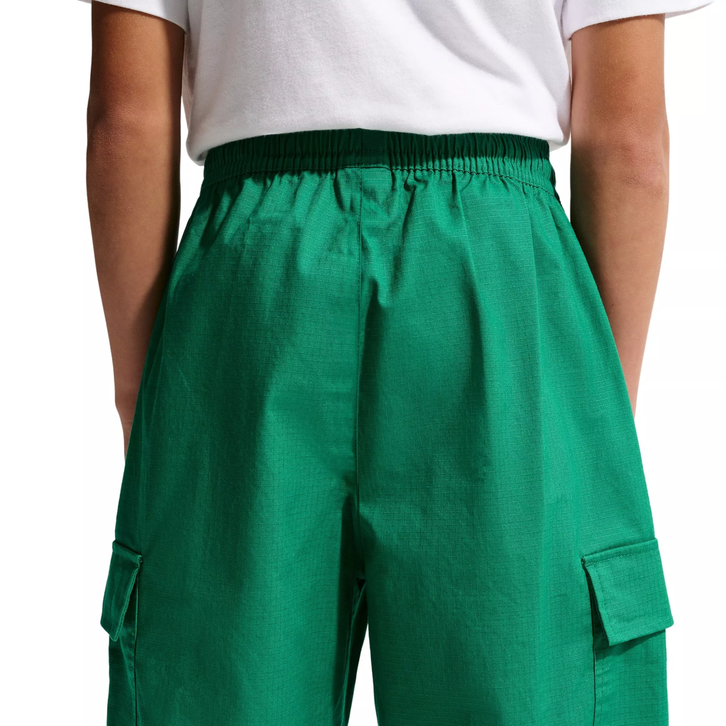 Nike Big Kids' Sportswear Club Woven Cargo Pants - Green - GREEN