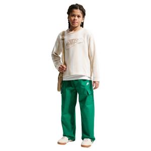 Nike Big Kids' Sportswear Club Woven Cargo Pants - Green