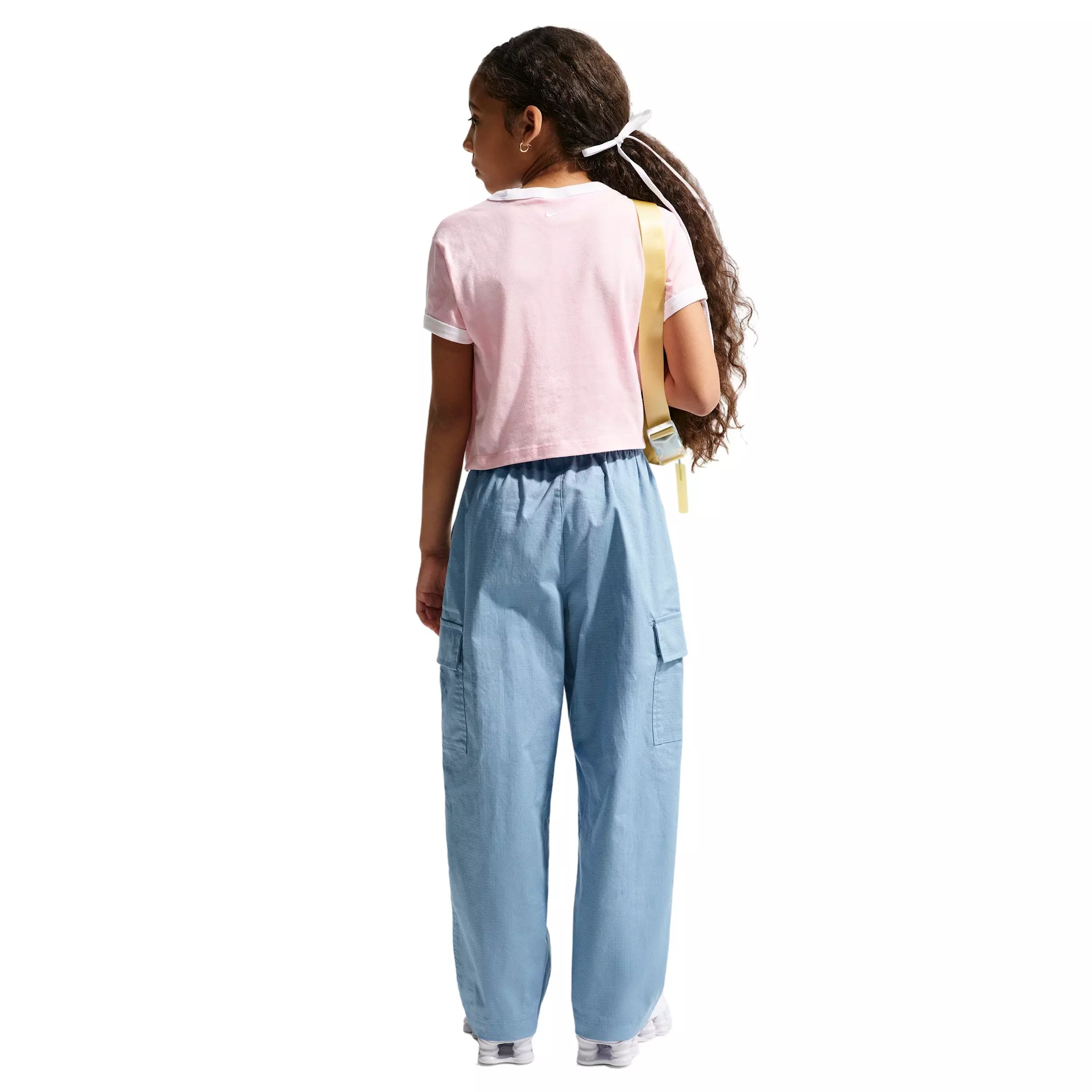 Nike Big Kids' Sportswear Club Woven Cargo Pants - Blue - BLUE