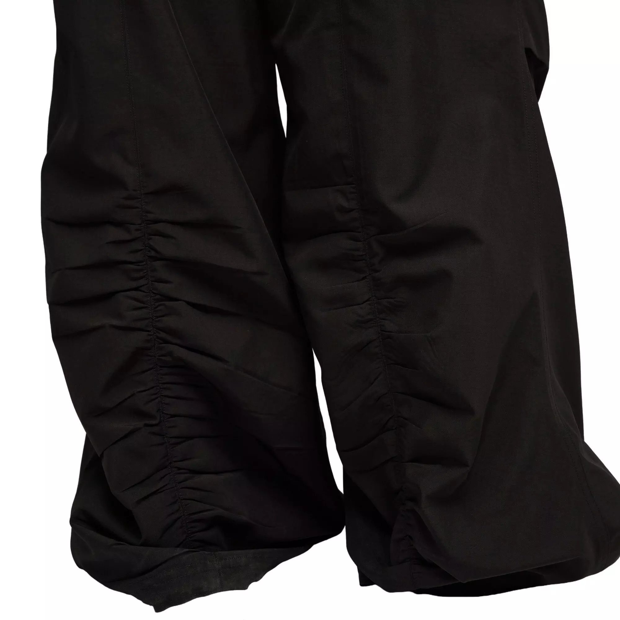 PUMA Women's Wardrobe Ess Parachute Woven OP Pants -Black - BLACK