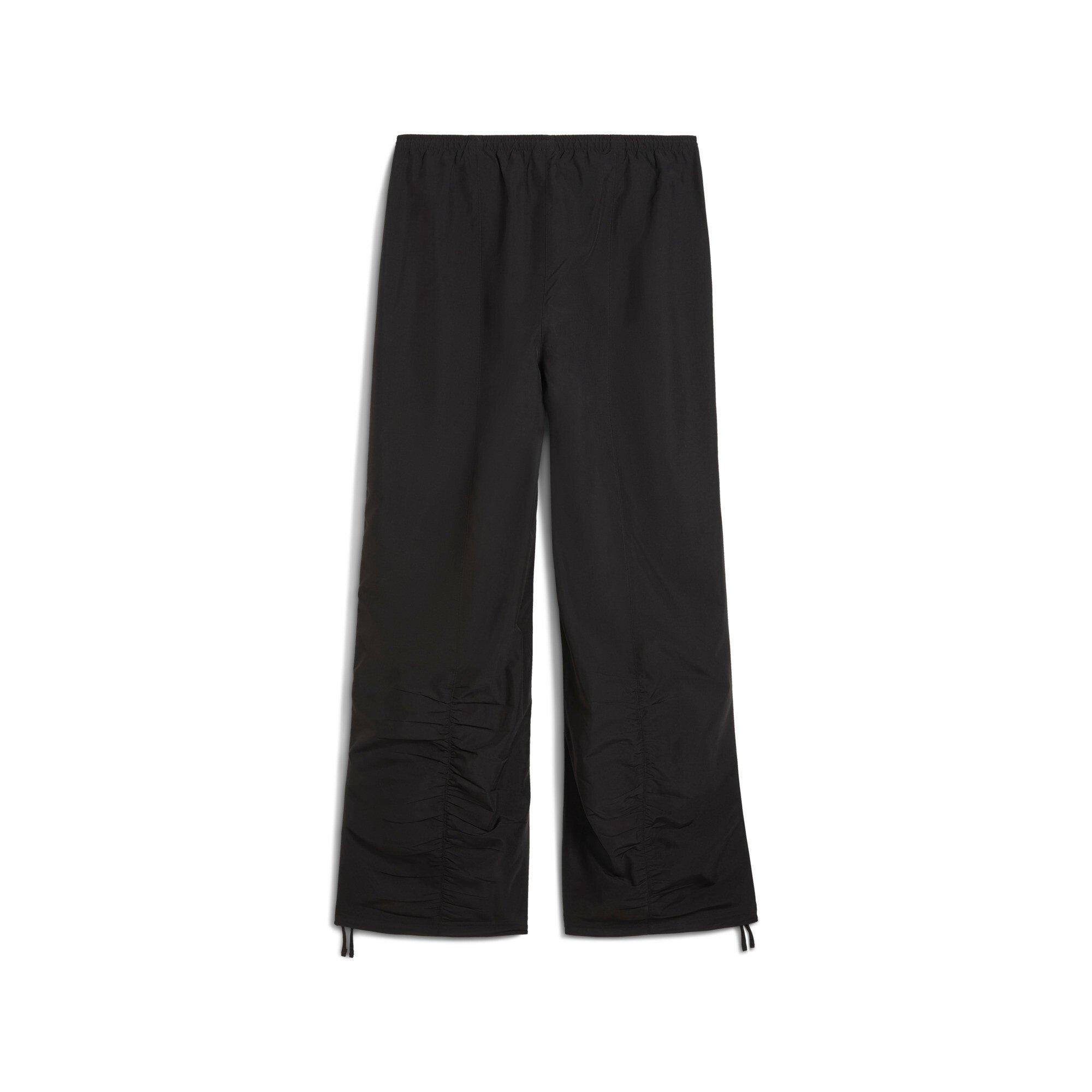 PUMA Women's Wardrobe Ess Parachute Woven OP Pants -Black - BLACK Thumbnail View 7
