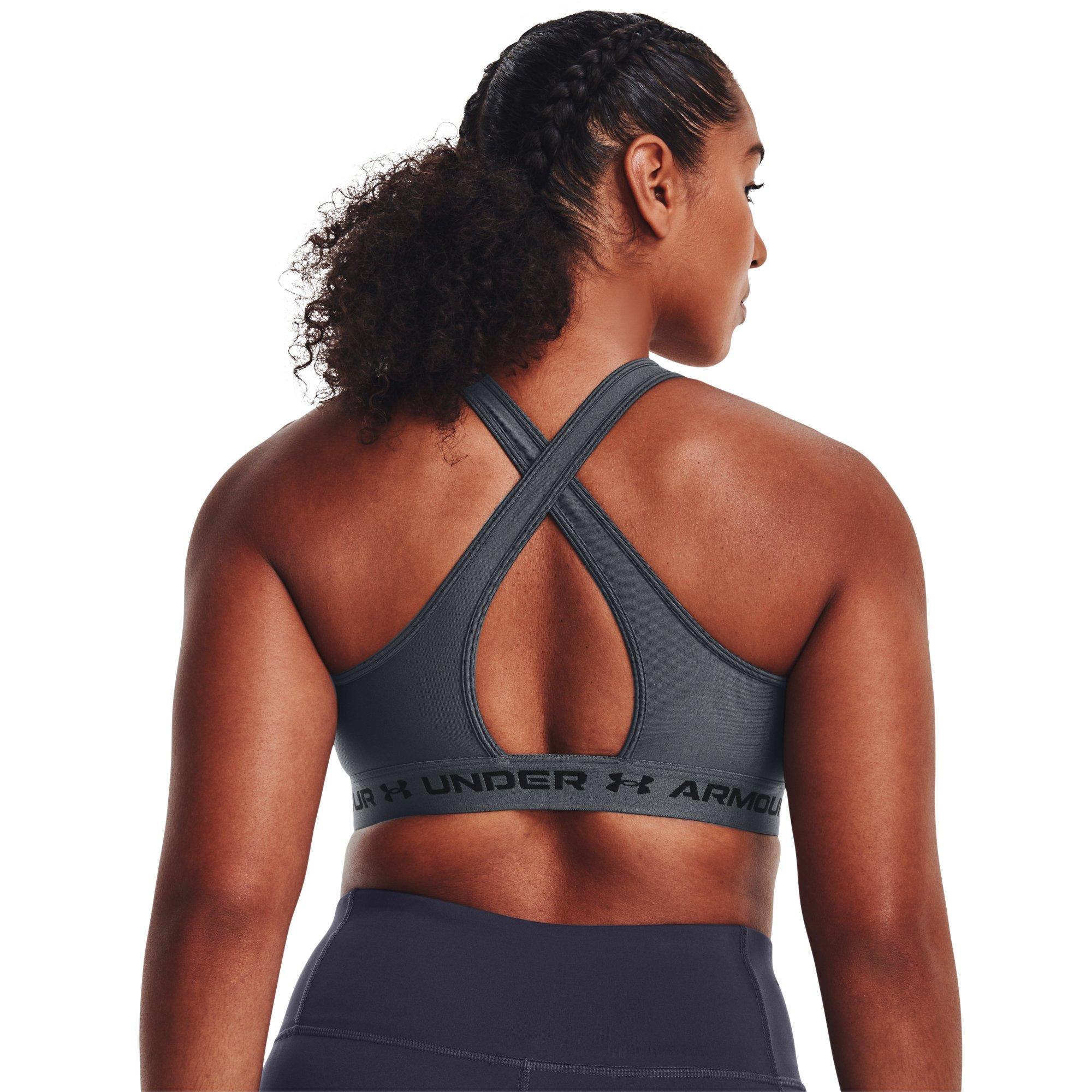 Under Armour Women's Crossback Mid Bra - Hibbett