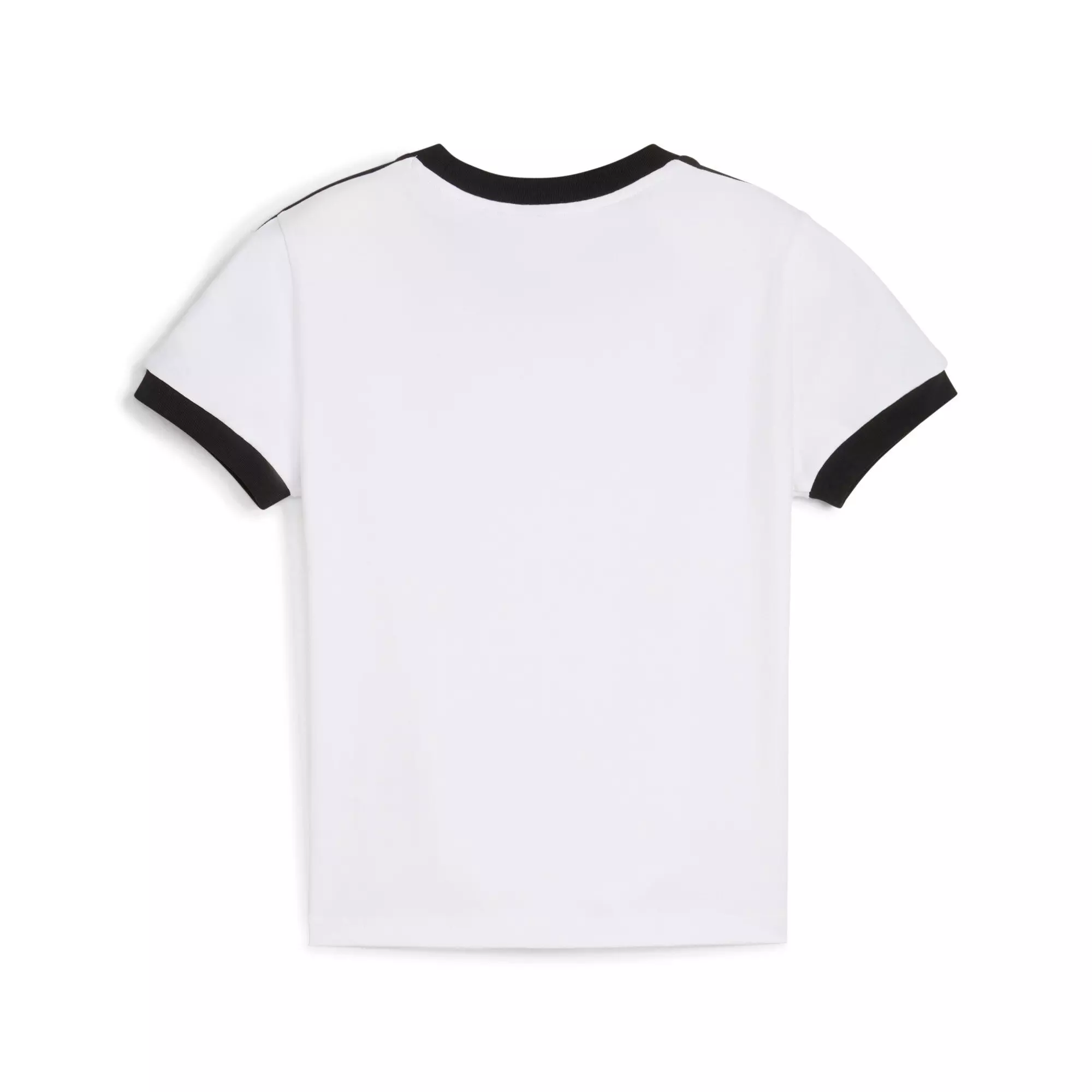 PUMA Women's T7 Slim Tee - White - WHITE