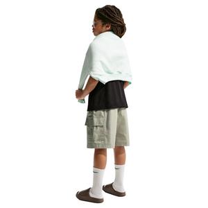 Nike Big Kids' Sportswear Club Woven Cargo Shorts - Light Green - LIGHT GREEN