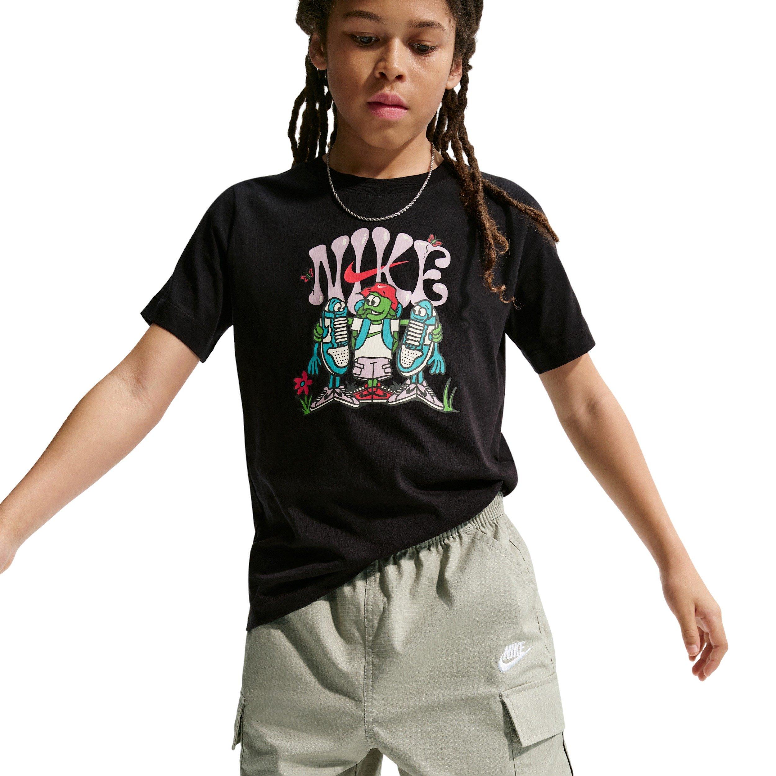 Nike Big Kids' Sportswear Club Woven Cargo Shorts - Light Green - LIGHT GREEN