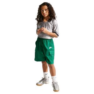 Nike Big Kids' Sportswear Club Woven Cargo Shorts - Green