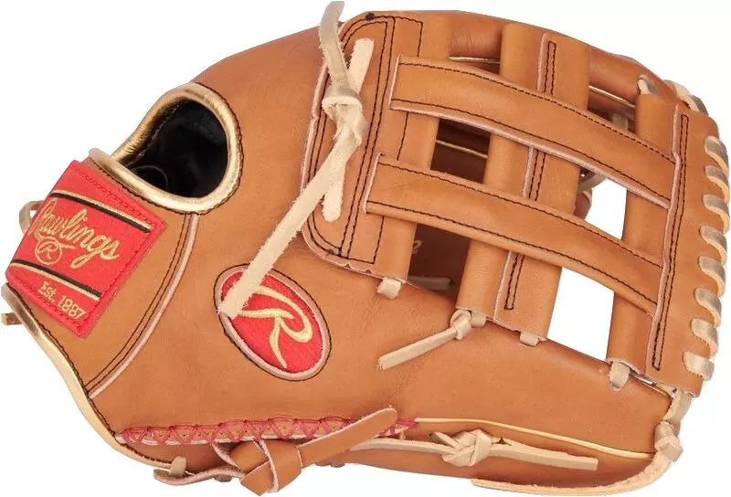 Rawlings Heart of the Hide Sierra Romero 12" Fastpitch Infield Glove RHT - BROWN/GOLD